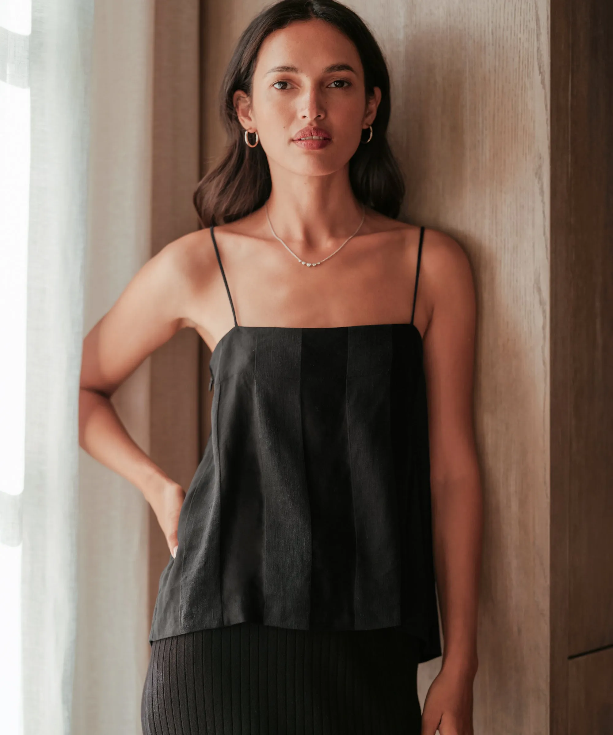 Flatlock Seams SubtleTexture Margot Cami