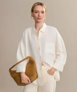 Non Restrictive Torso Cut Linen Logan Shirt Linen Logan Shirt Stretch Fit Engineering