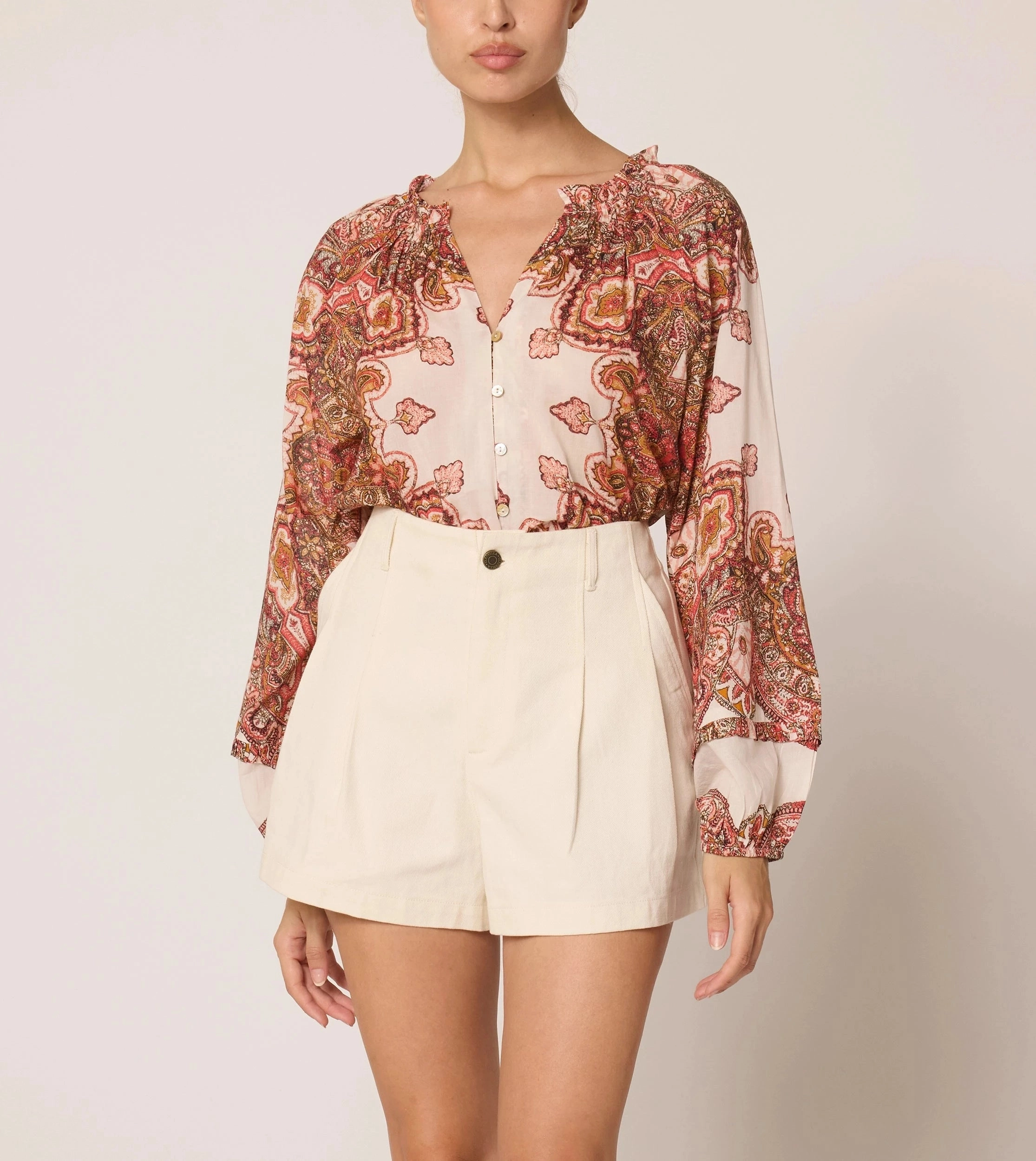 Casual Wear Alicia Blouse | Foulard Paisley