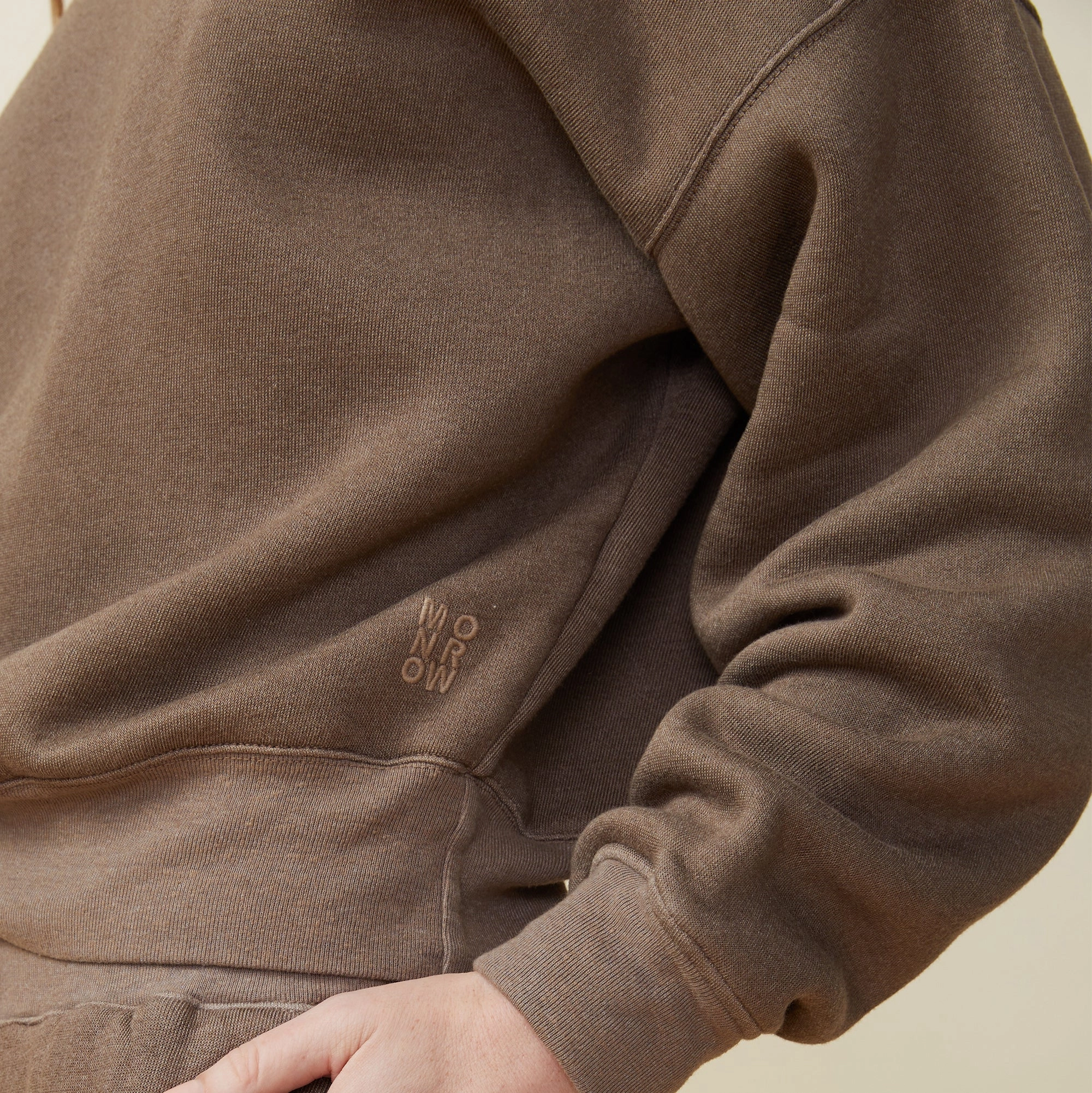 Timeless Cut Teddy Fleece Crew Neck Sweatshirt