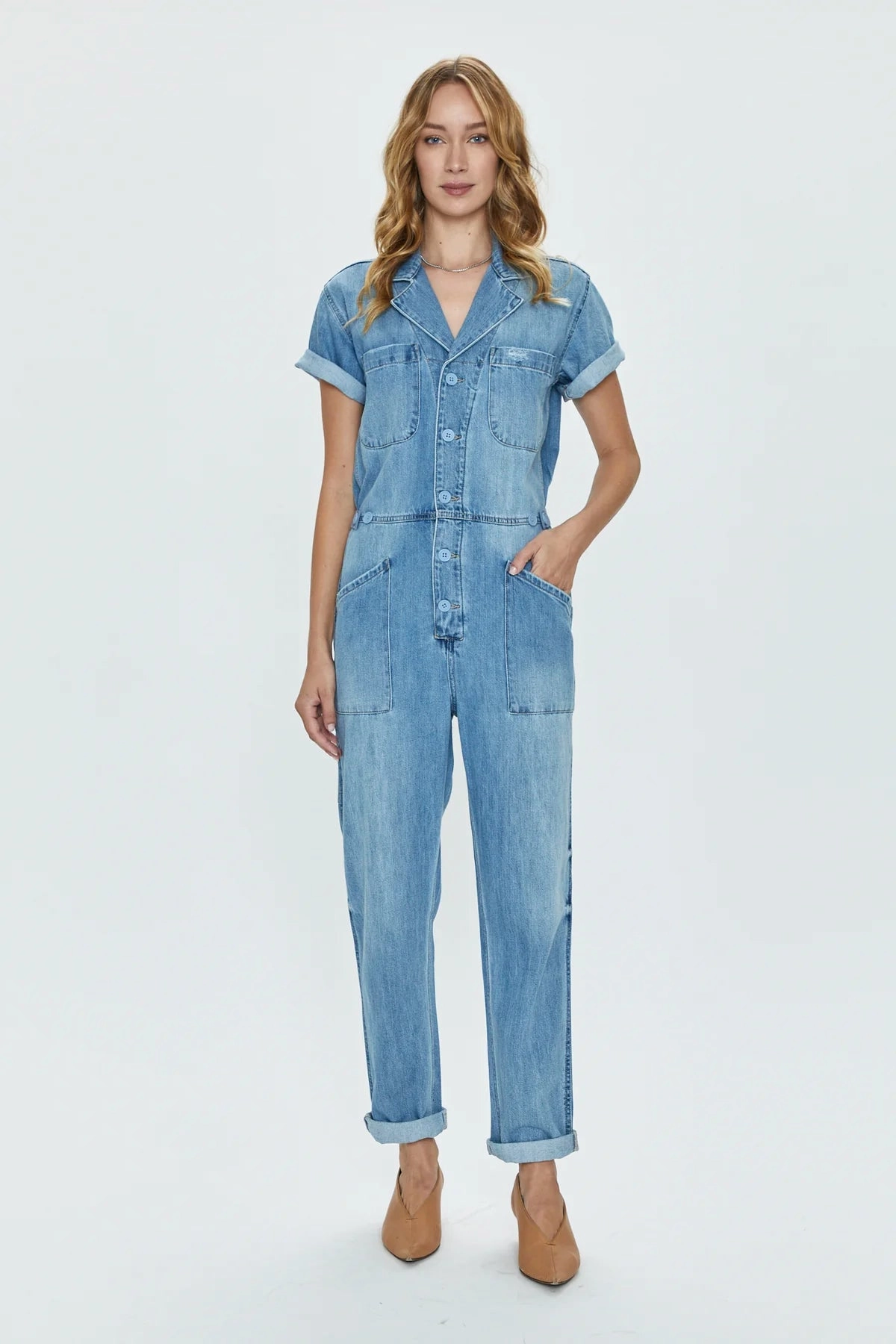 Pistola Grover Field Jumpsuit Festival Outfit Minimalist Style