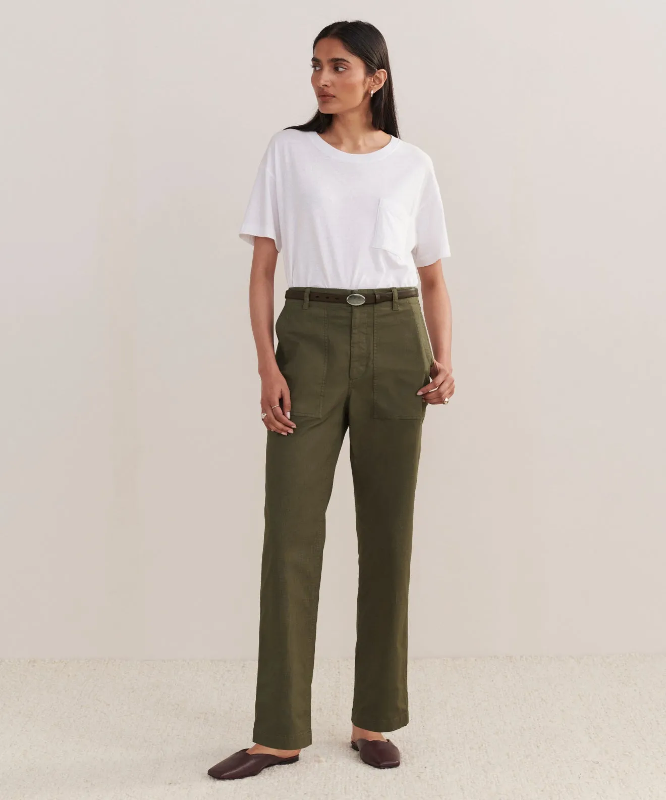 Classic Cut Relaxed Army Pant