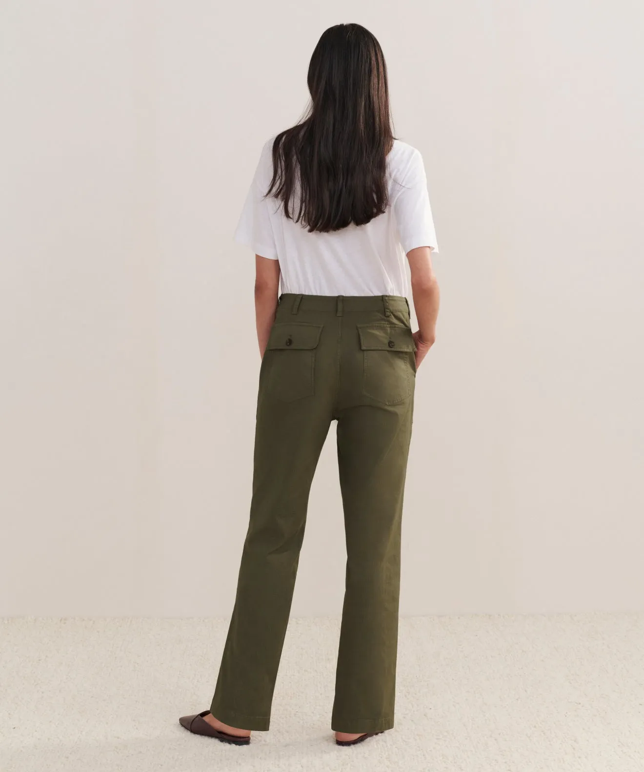 Quick Comfort Lined interior Relaxed Army Pant