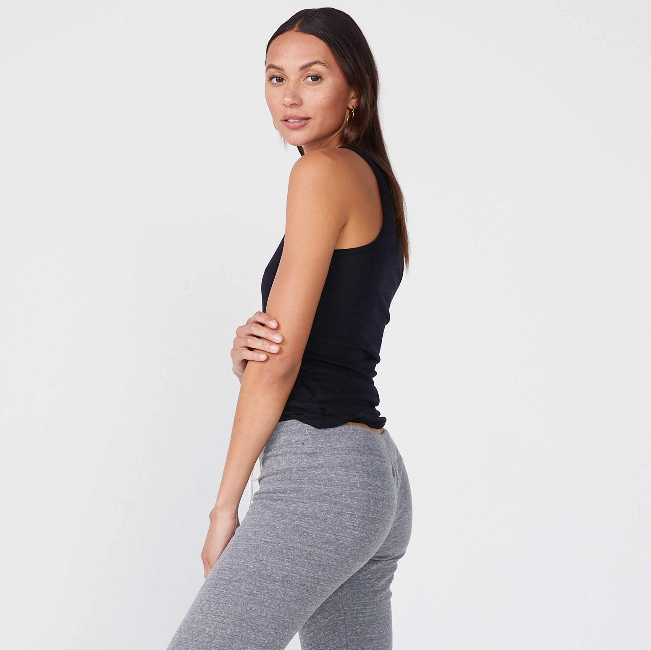 Cotton Modal Narrow Tank Moisture Control Lining