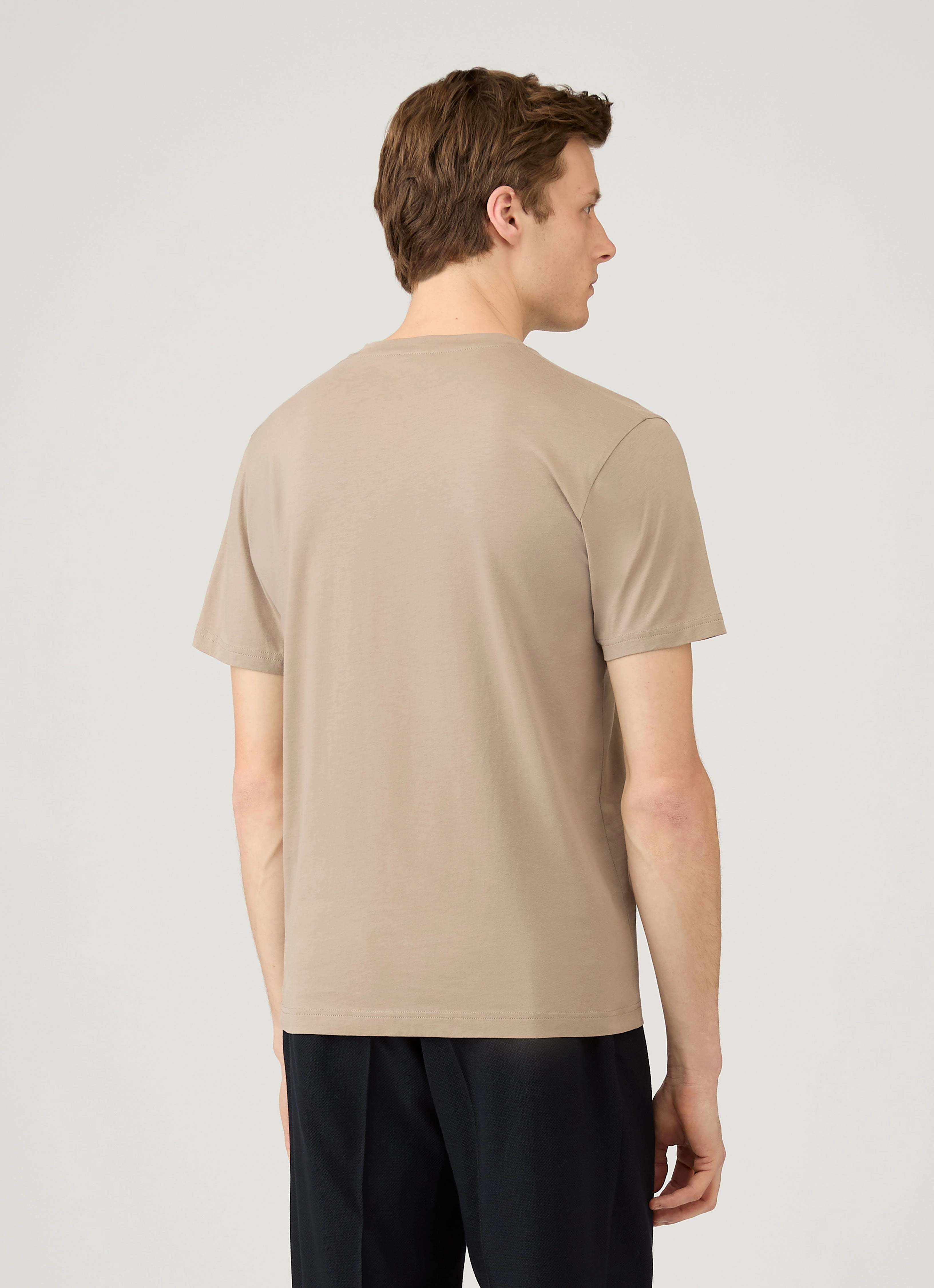 EcoFriendlyMaterial Men's Riviera Midweight T-shirt in Mink
