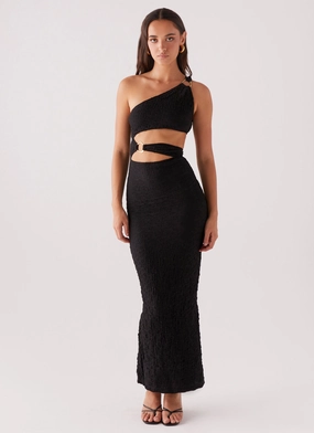 North Haven Maxi Dress - Black Club Ready Modern Movement North Haven Maxi Dress - Black