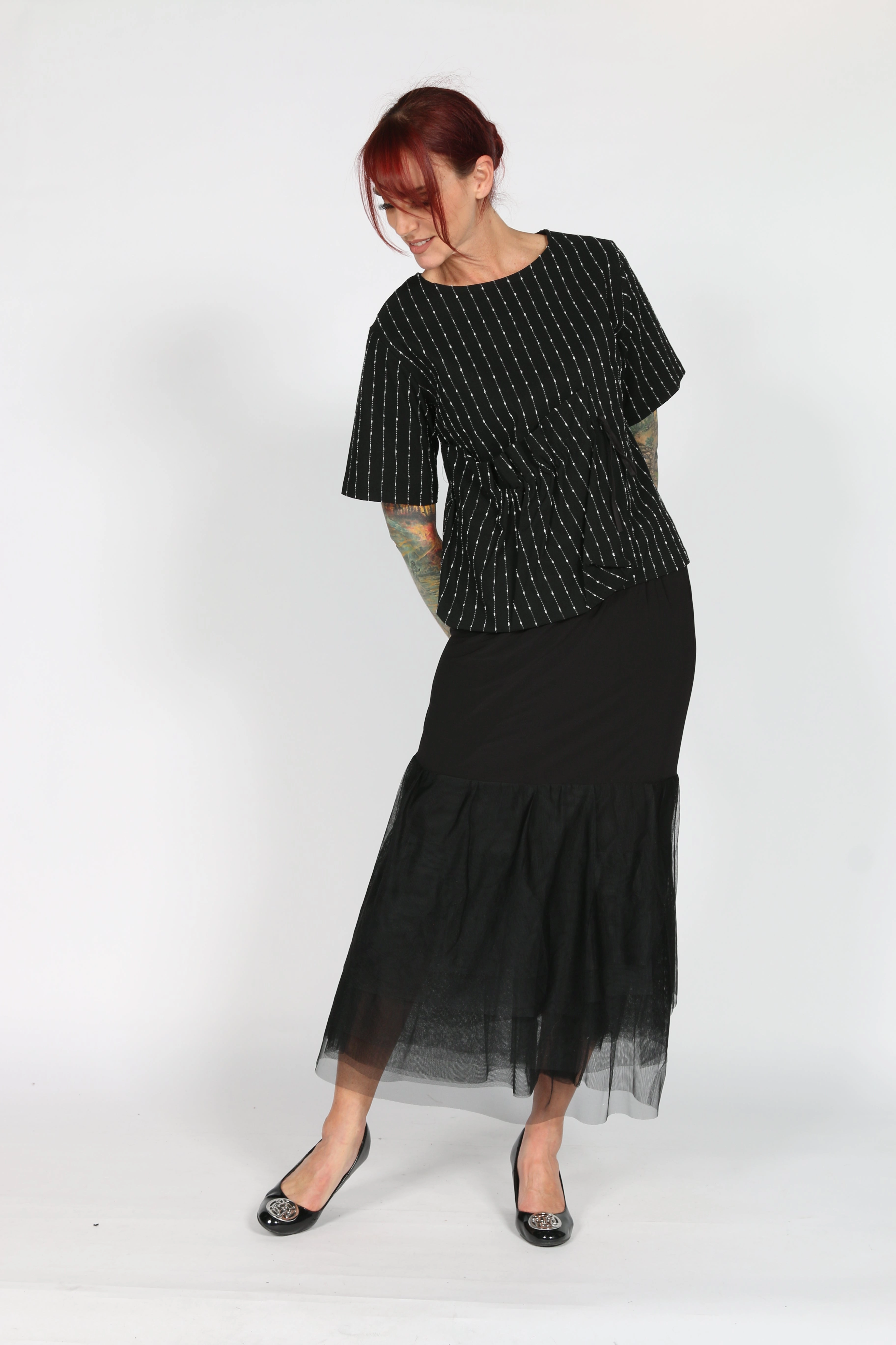 Long Sleeve Shirt Interlock Stitching NOTL top