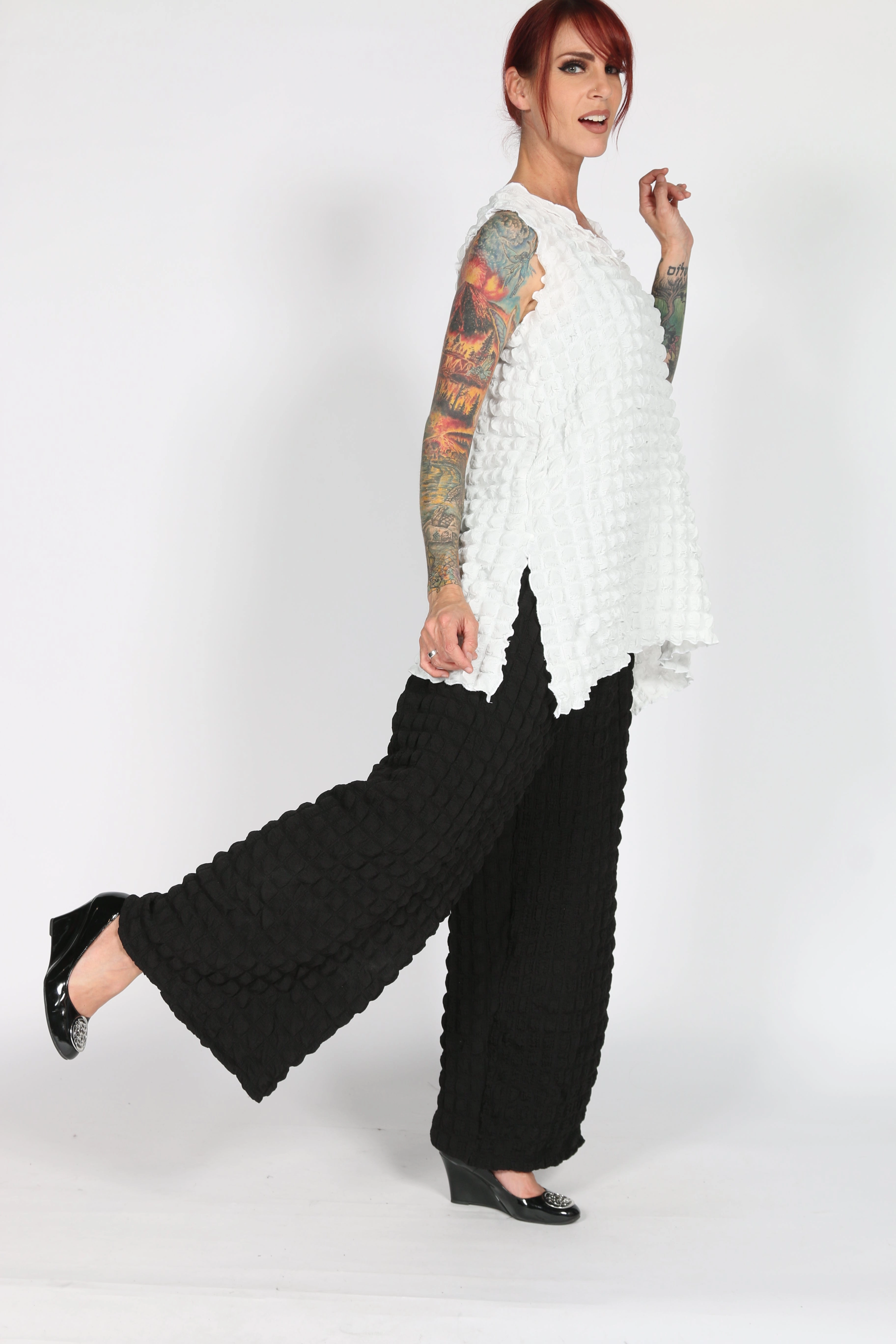 BreathableMaterial DoubleStitched Hem Npt133 tank top