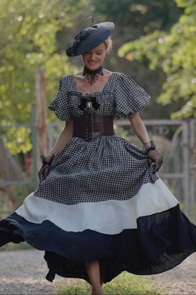 Ocean 15 | smocking linen dress Relaxed Fit Silhouette Quick Drying