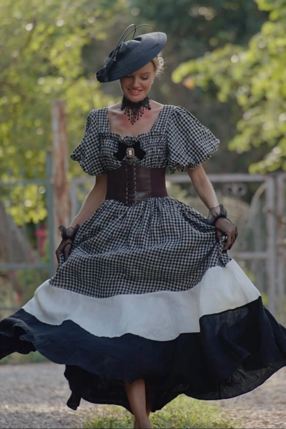 Ocean 15 | smocking linen dress Relaxed Fit Silhouette Quick Drying