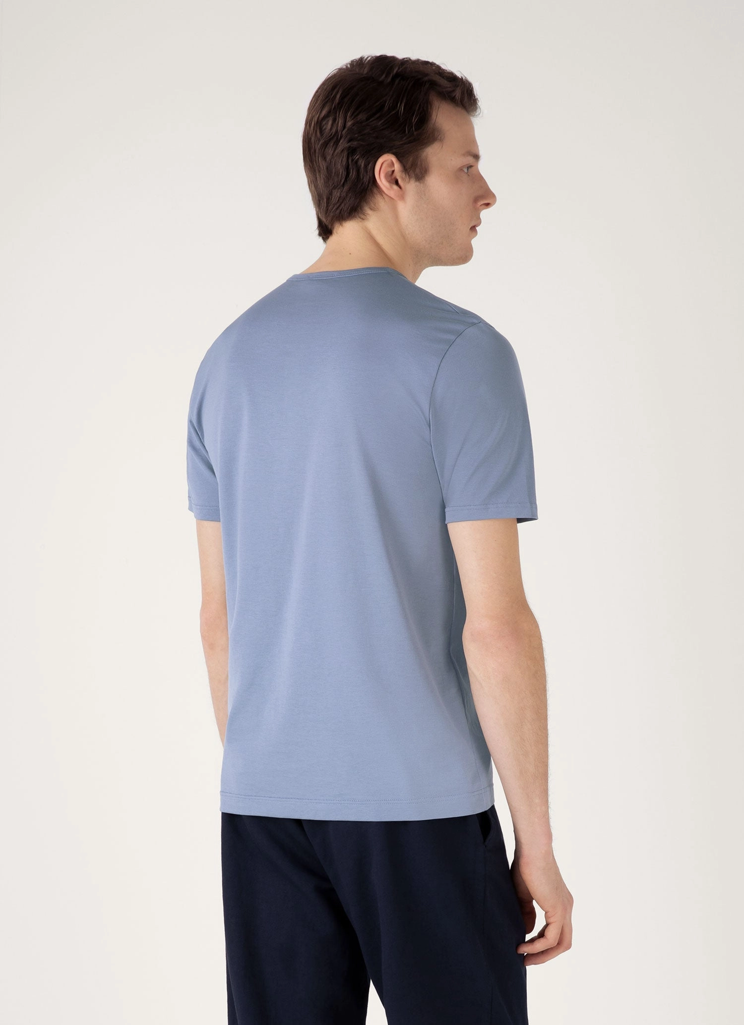Men's Classic T-shirt in Vintage Blue Smart Wear
