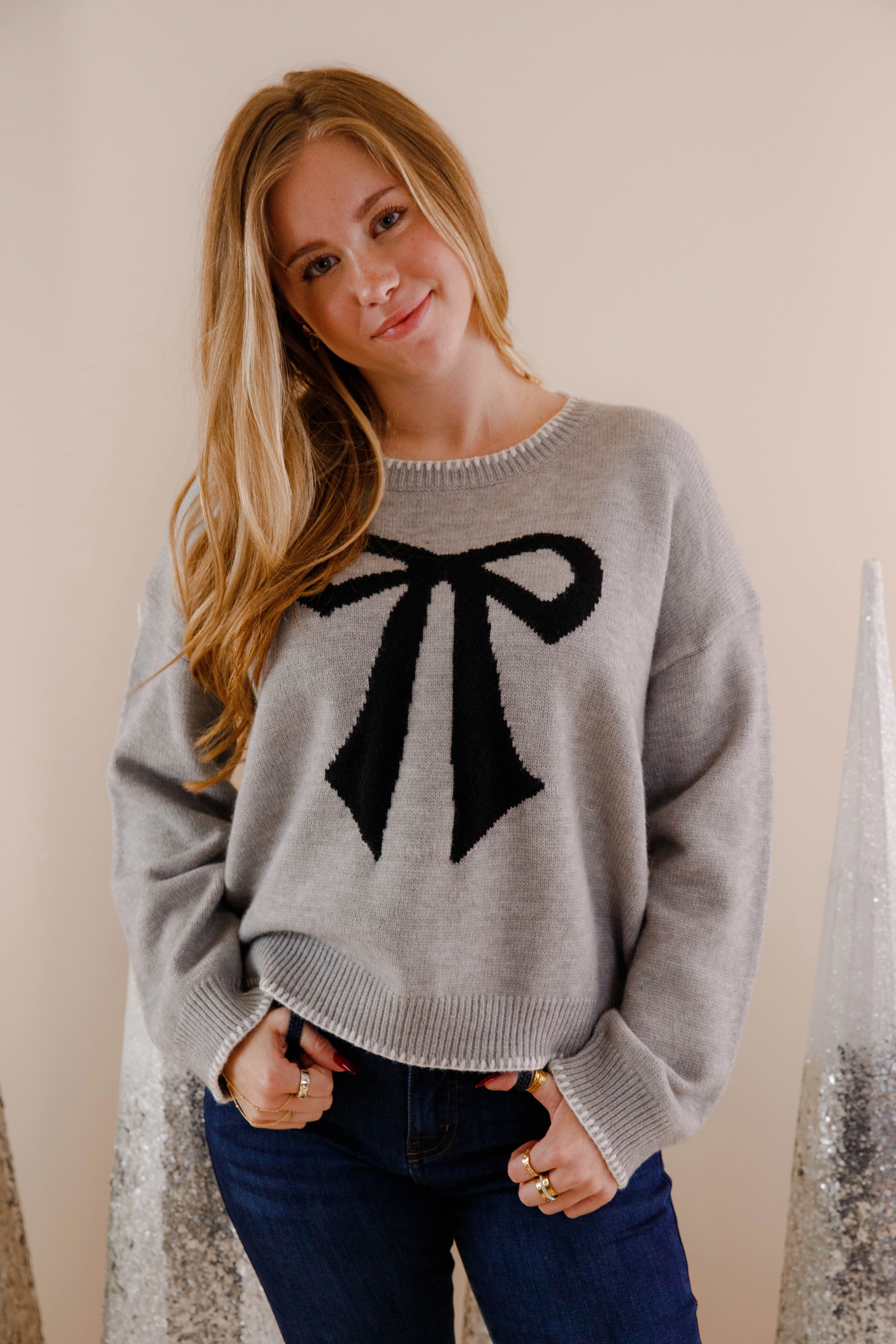 Southern Sweetness Sweater Wrinkle Resistant Texture