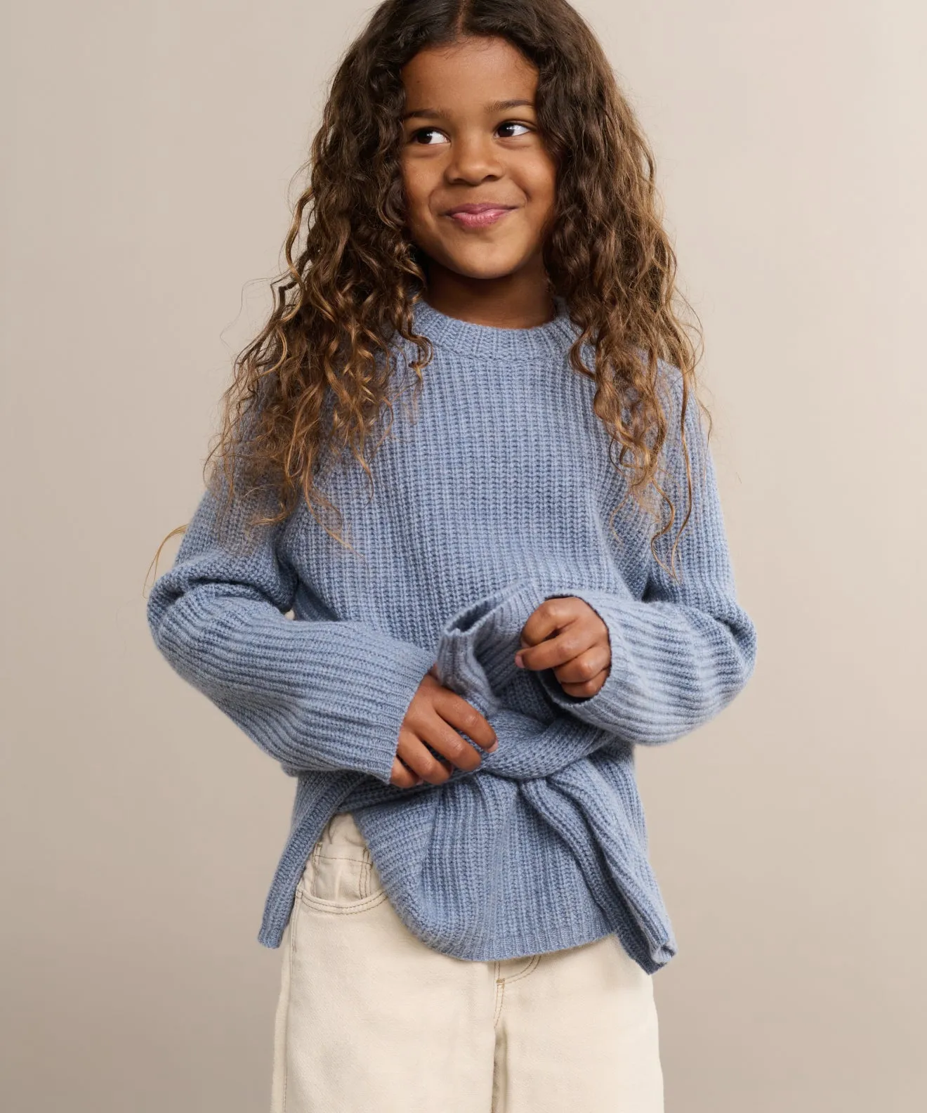 HiddenPocket Garment Dyed Finish Kids' Cashmere Fisherman
