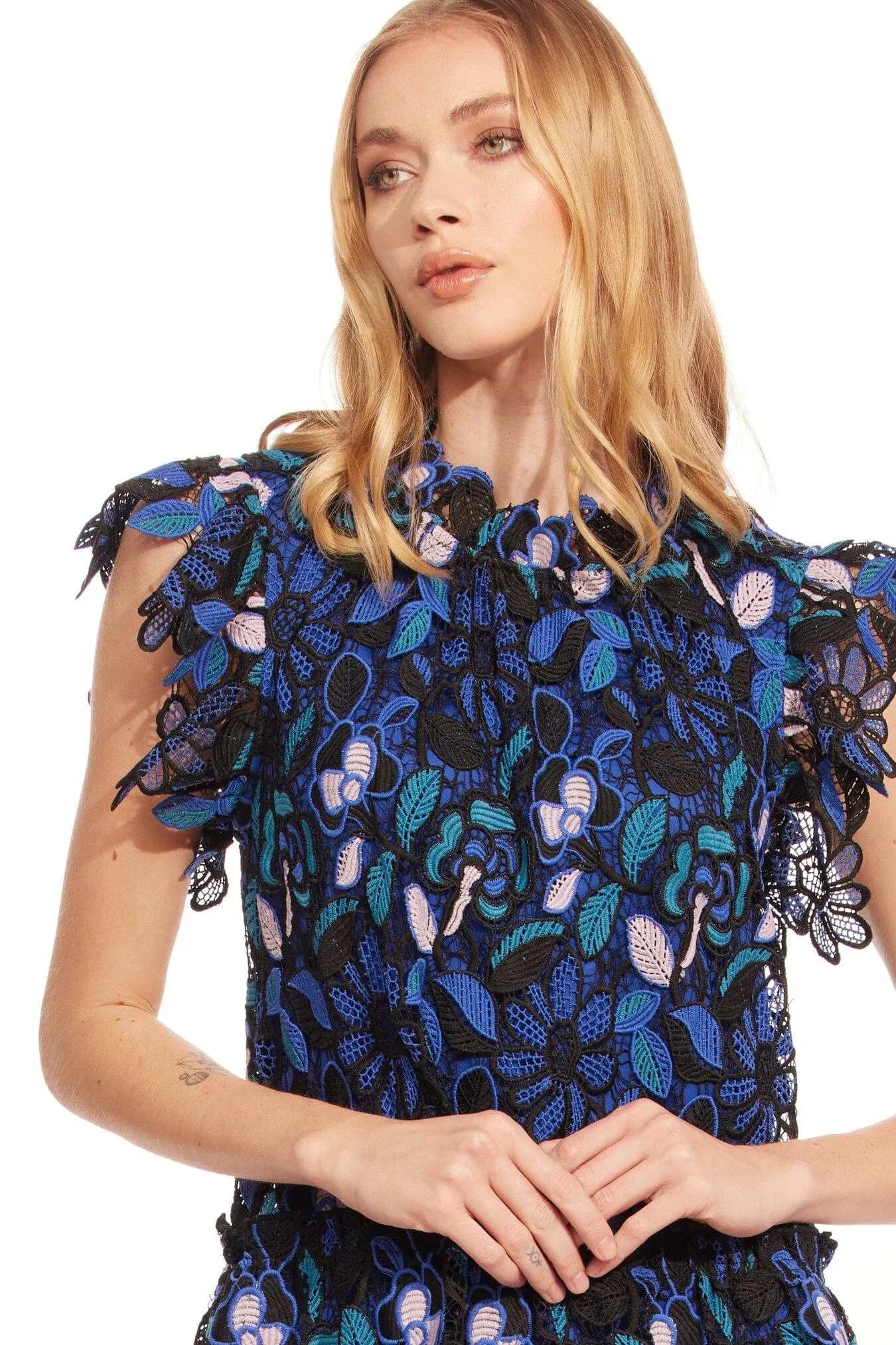 CrinkleResistantWeave Music-Concert Ollie Dress ?C Bellrose