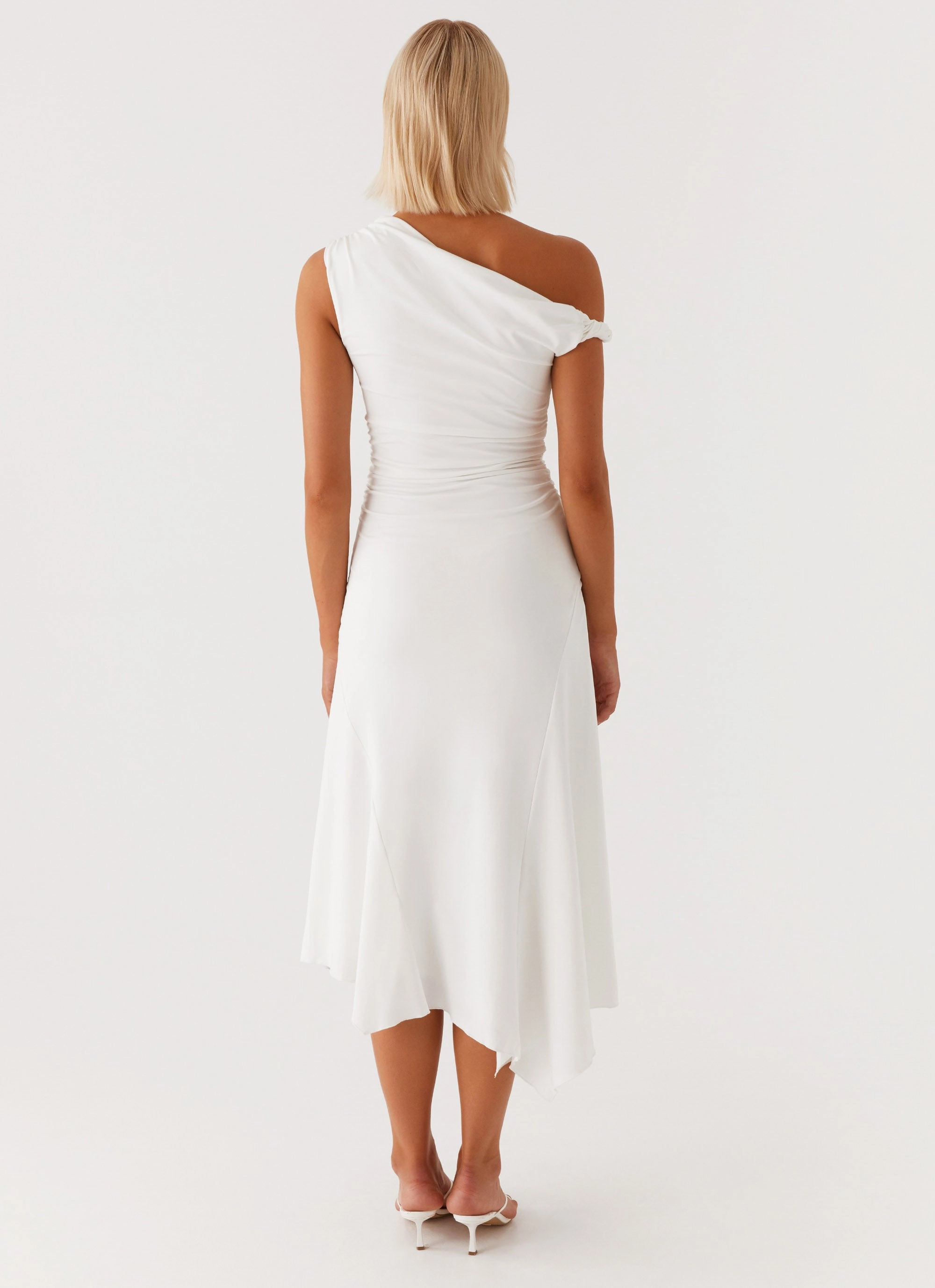 Smooth Mood Casual weekend dress Byron Midi Dress - White