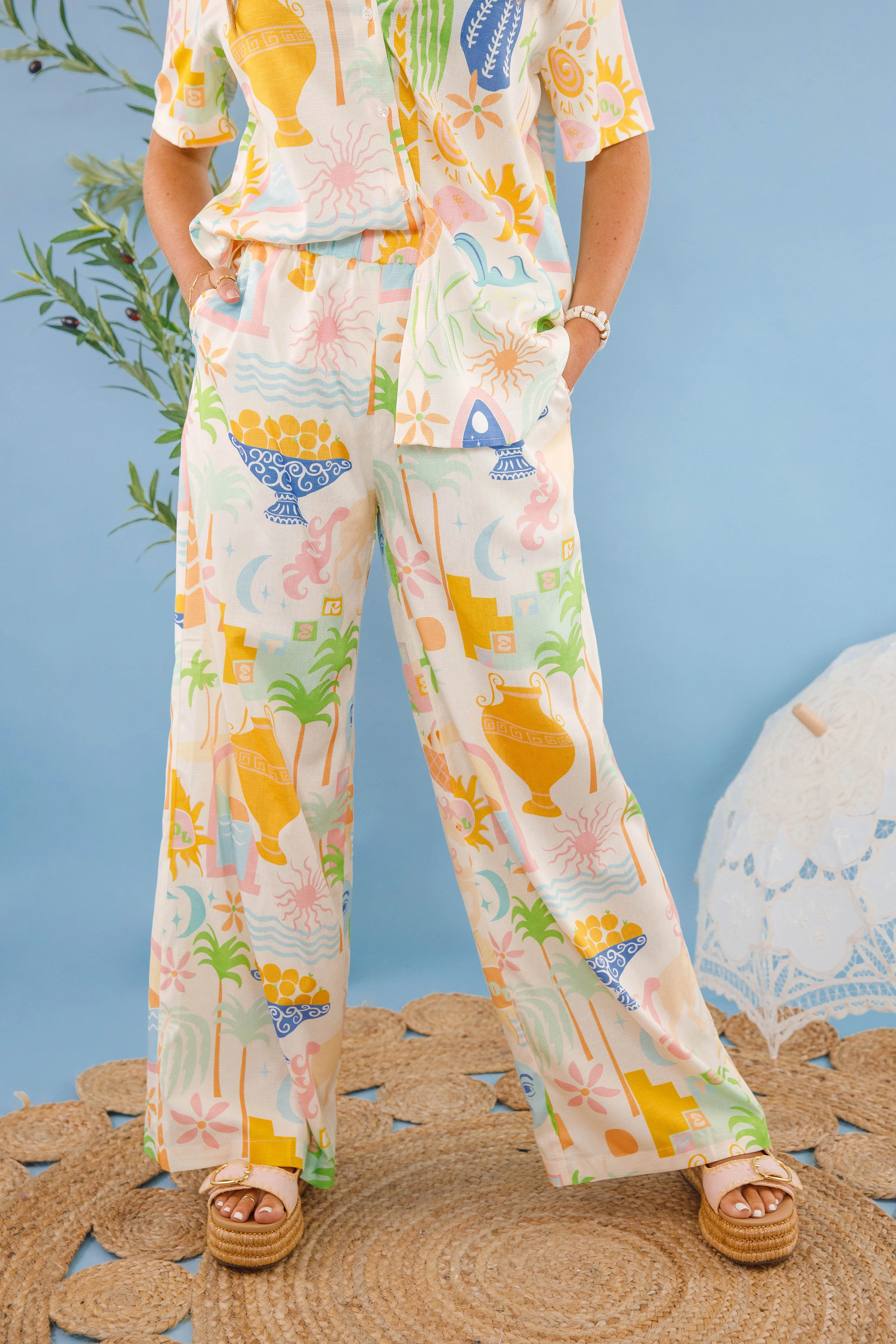 On My Radar Pants Eco Friendly Material