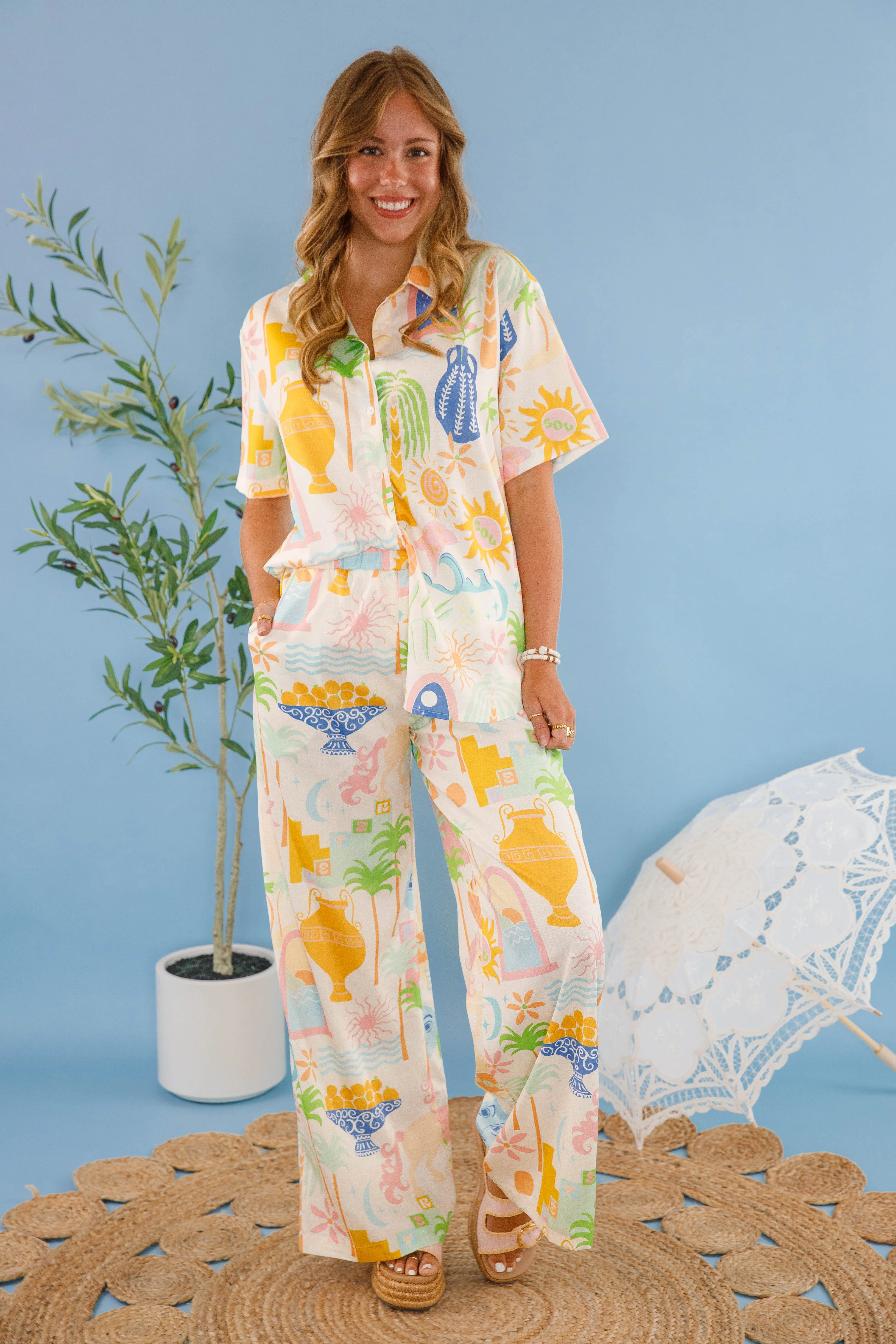 On My Radar Pants Belt loops