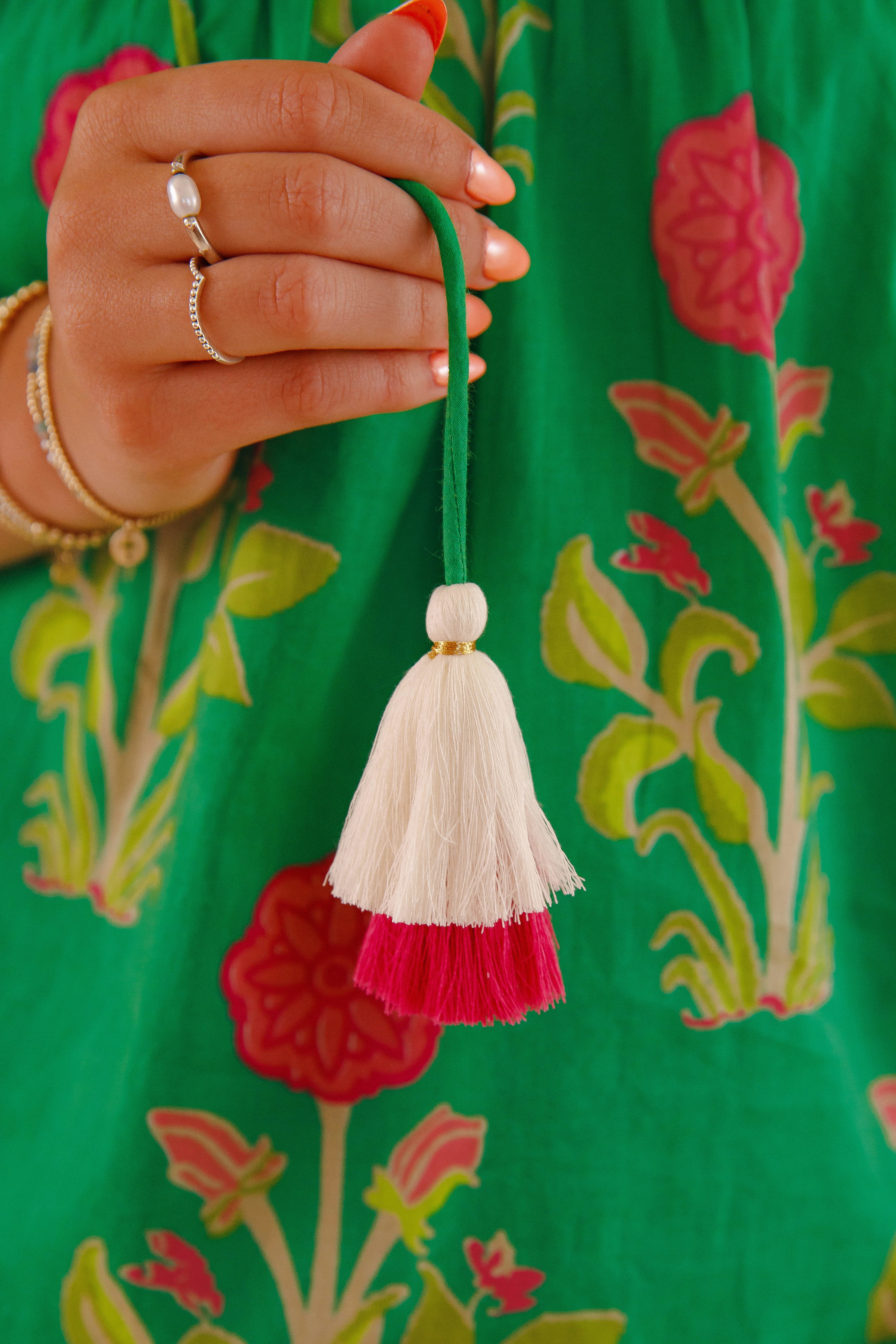 Elasticated Trim On The Move Blouse-Green