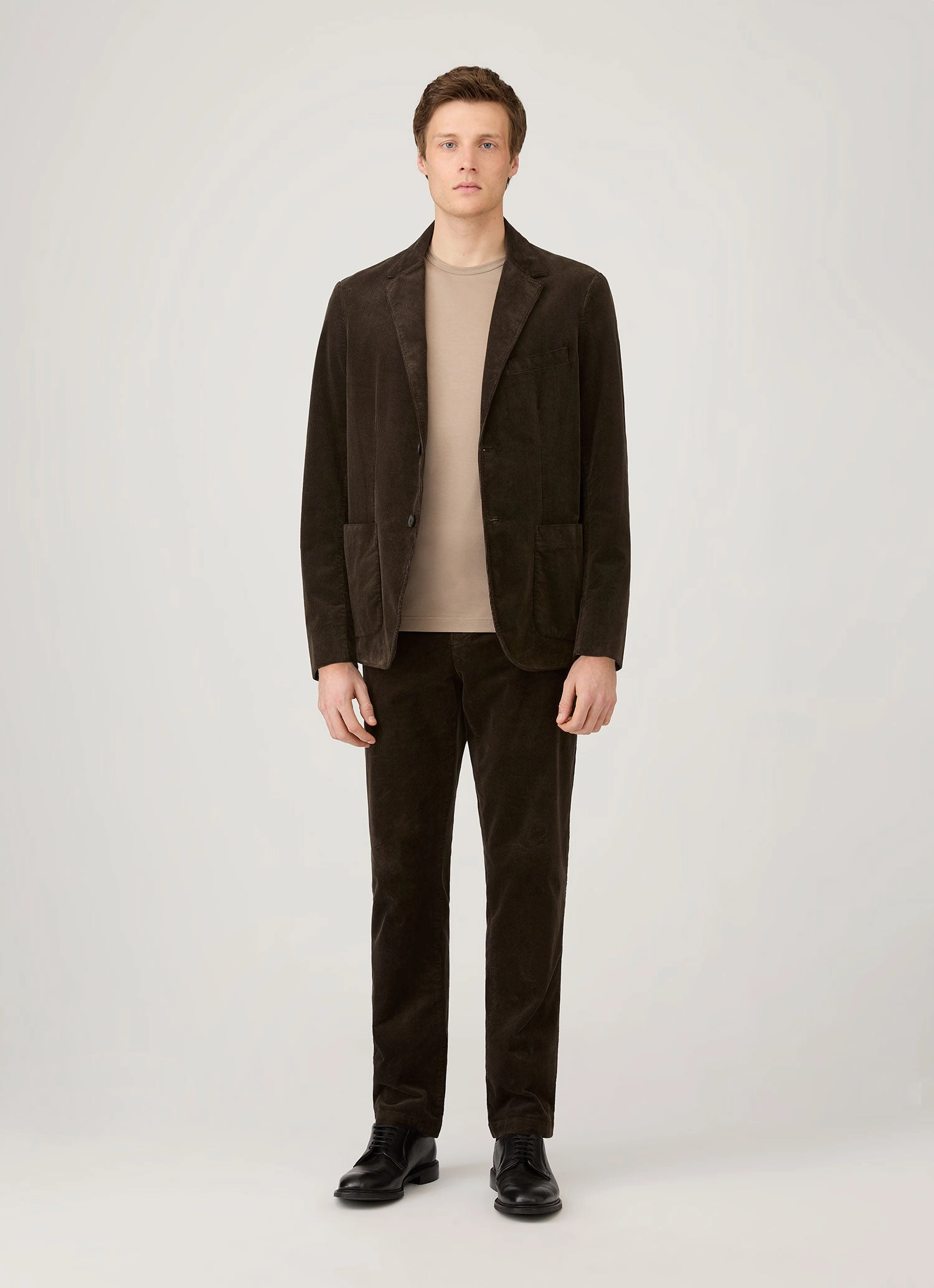 Effortless Design Minimal Comfort Men's Classic T-shirt in Mink