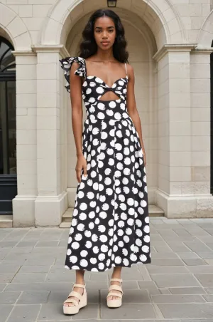 One Shoulder Dress ?C Black and White Distinctive Dresser Classic Grace Timeless Look Wear One Shoulder Dress ?C Black and White
