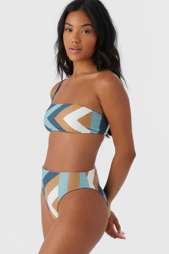 O'Neill Soli Geo Seal Beach One Shoulder Top