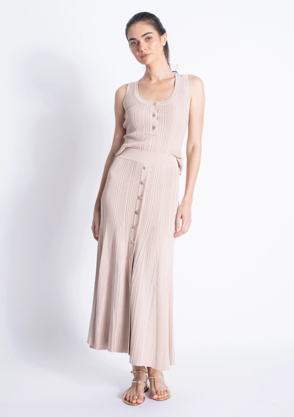 Pax Knit Set Grace Walk Ribbed-Texture