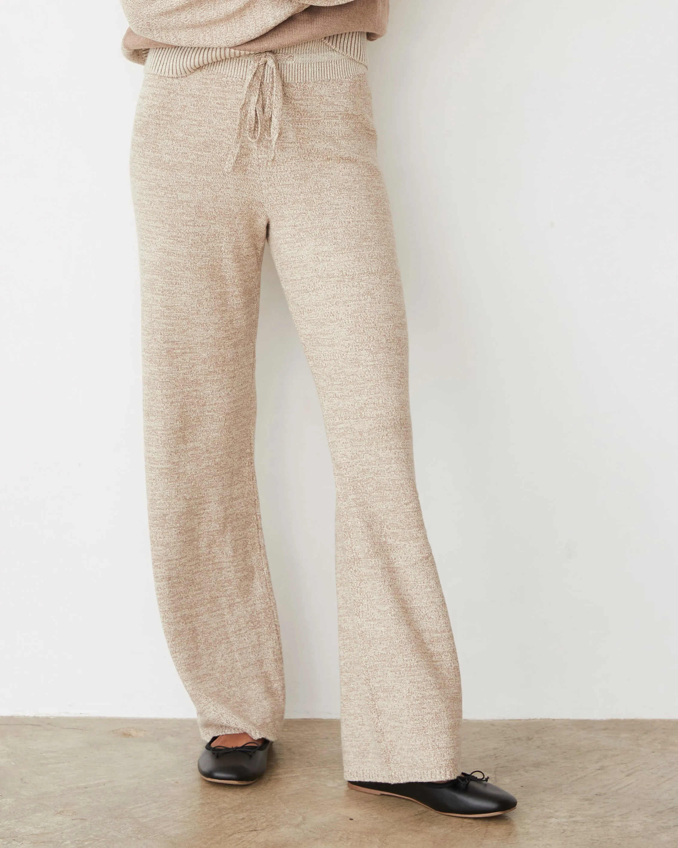 Anti Static Finish Anti Cling Finish Organic Cotton Cashmere Relaxed Pant