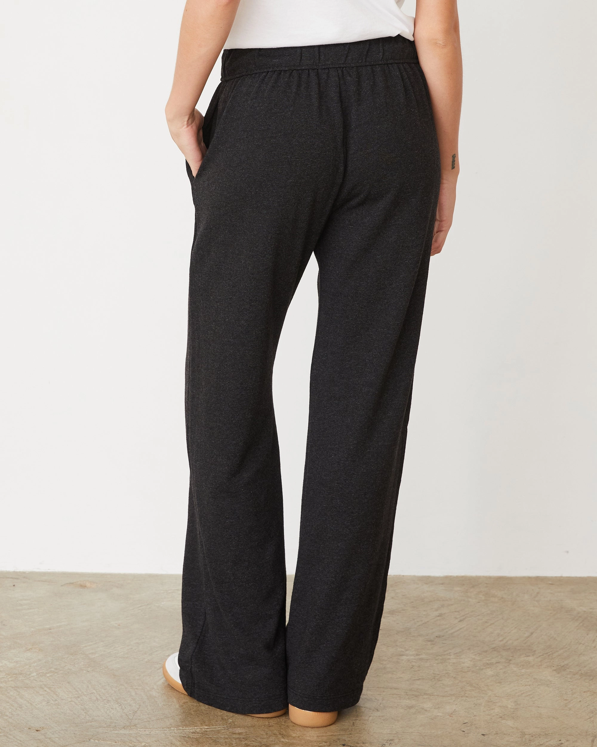 Original Fleece Straight Leg Sweat Hygienic Coating Twill Weave Texture