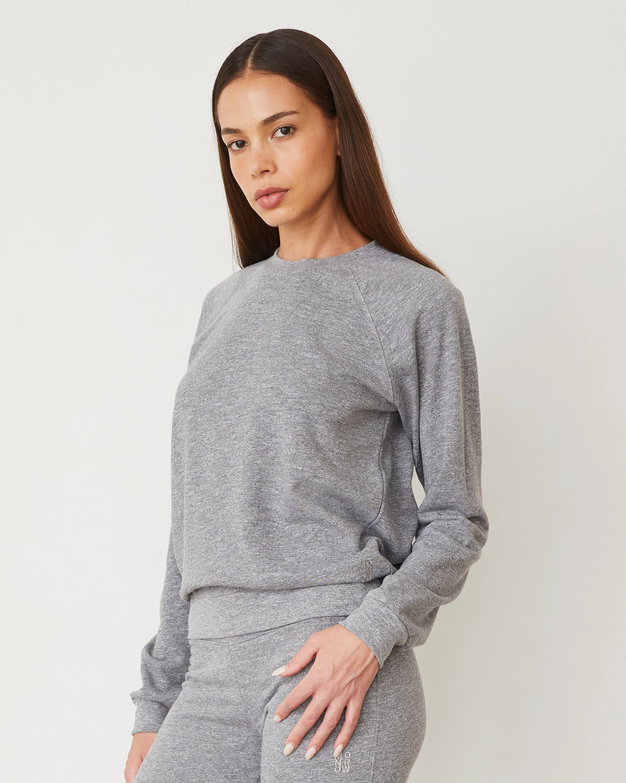 Original Fleece Vintage Raglan Anti Static Weave Technology