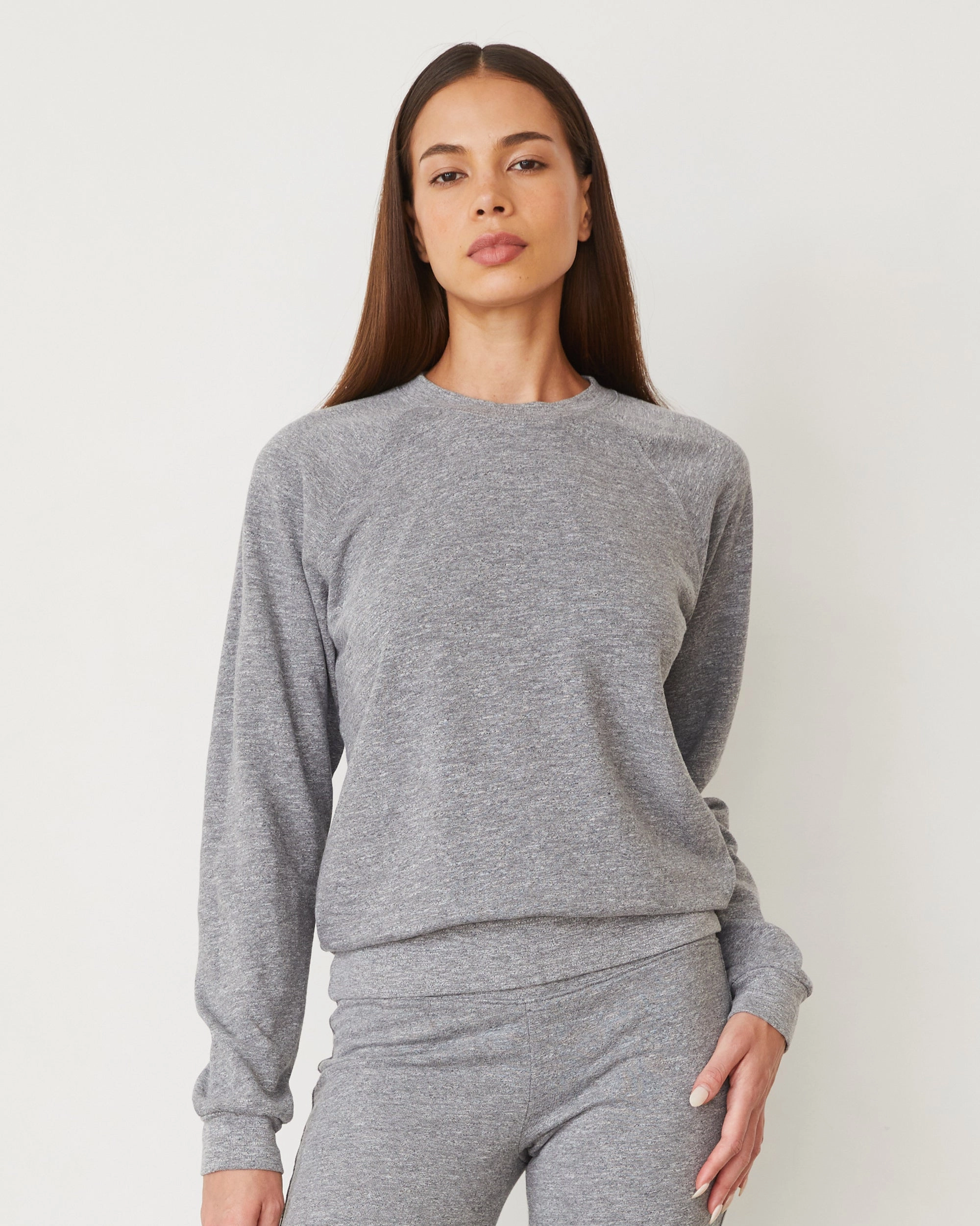 Original Fleece Vintage Raglan Buttery Soft Handfeel SlipResistant