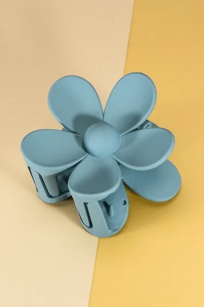 Oversized Flower Hair Claw Clips