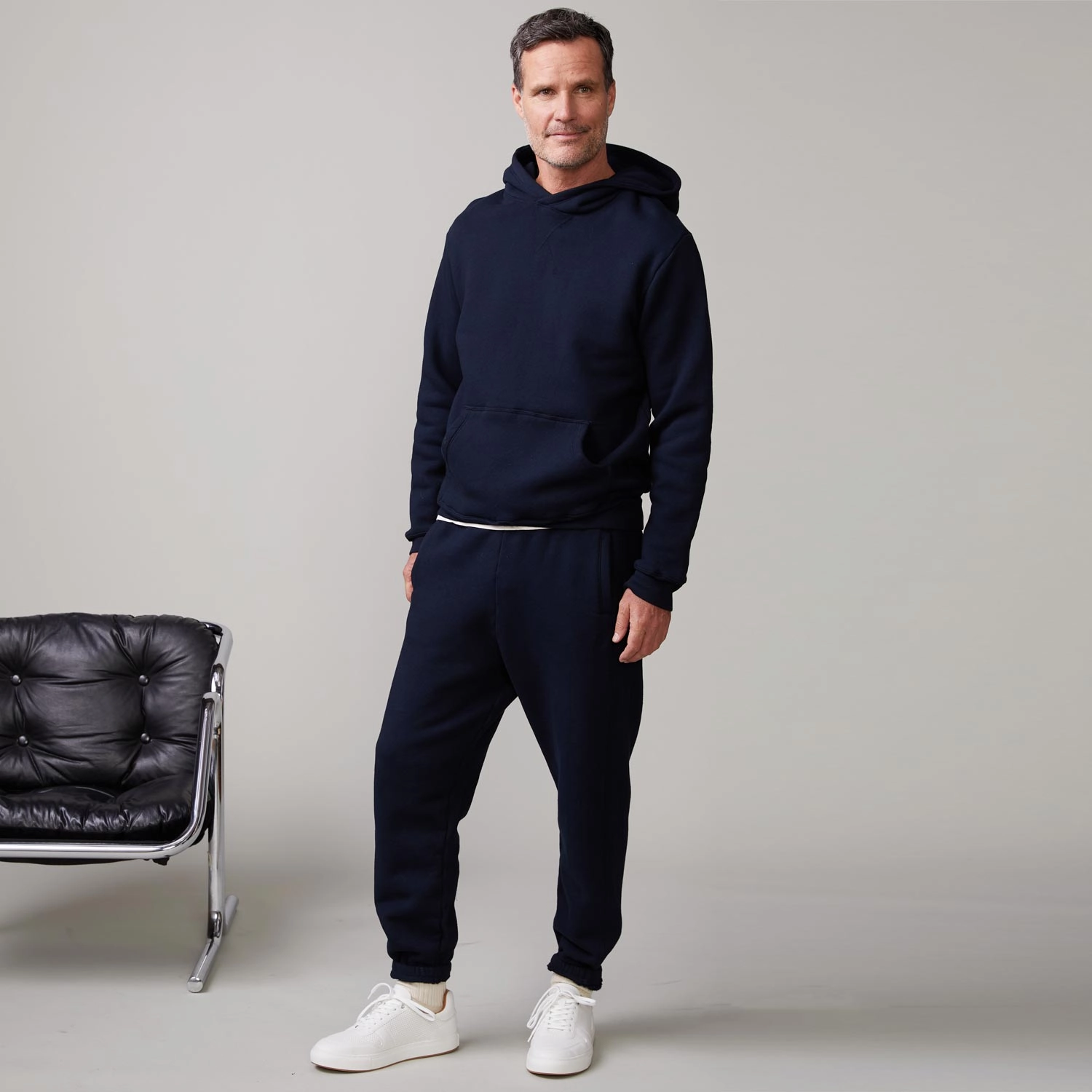 Ultrasoft Inner Lining TwoToneEffect Oversized Hoody