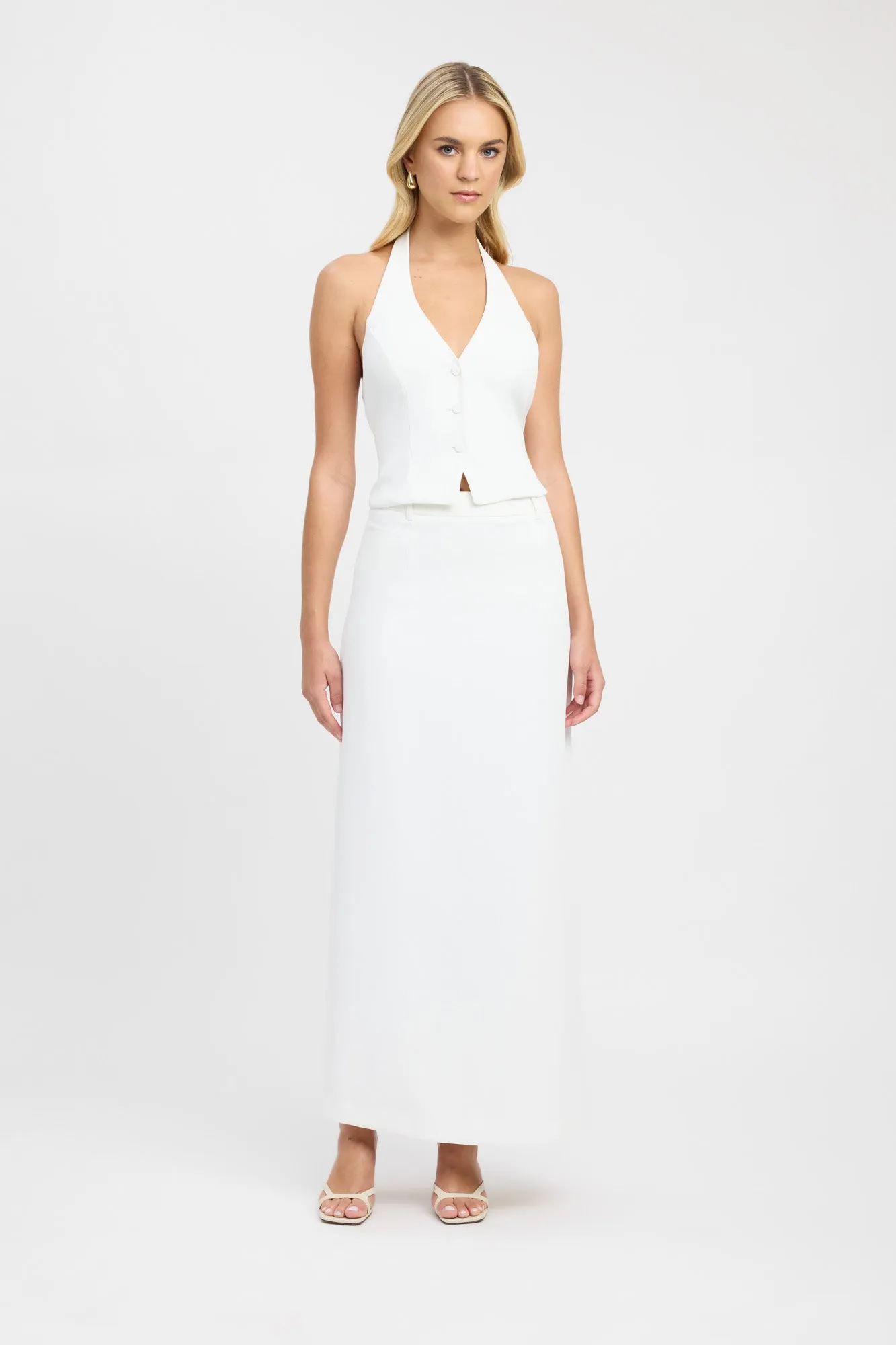 Fall Favorite Outfit Mix Oyster Midi Skirt