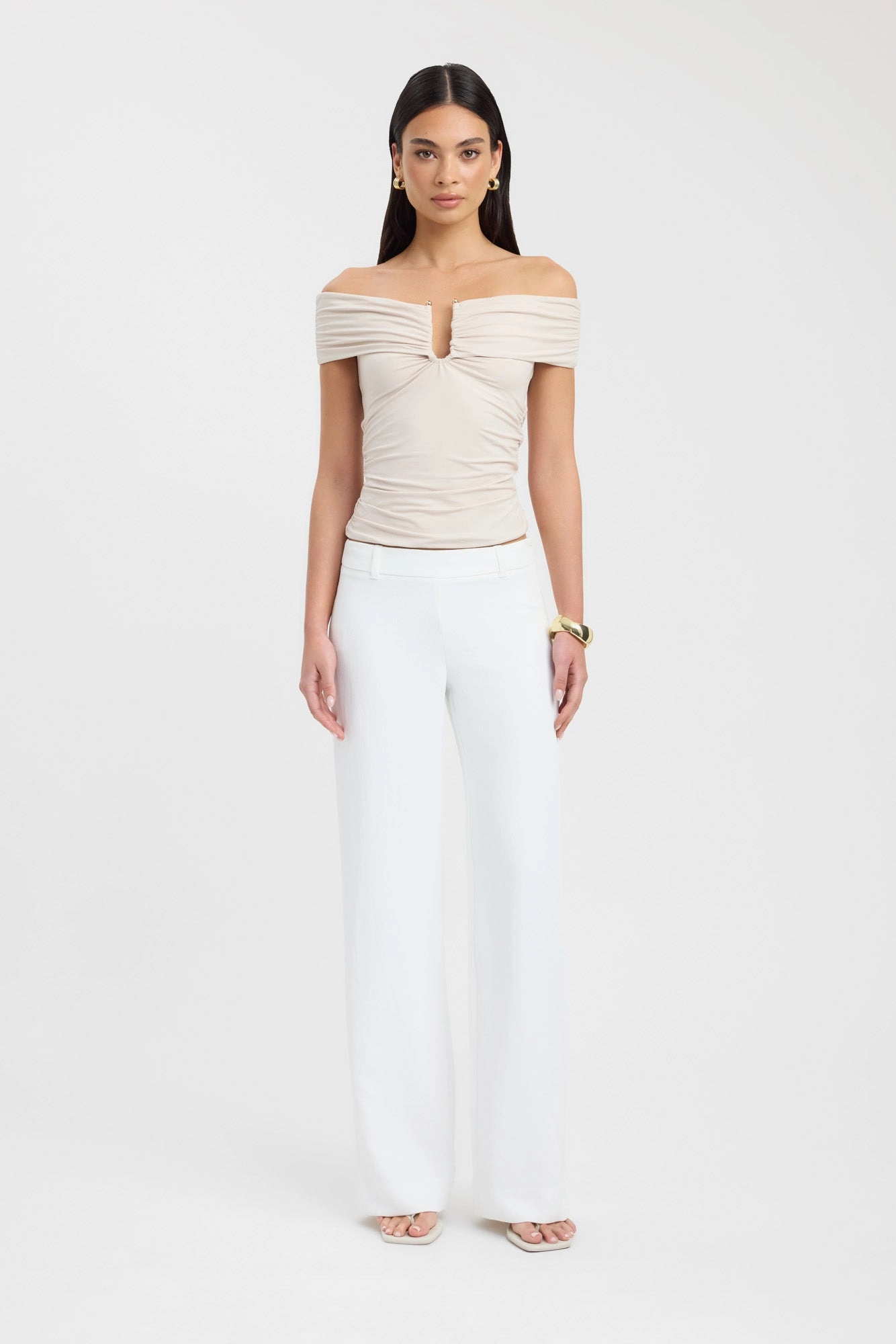 Oyster Core Low Rise Pant Slim Silhouette Adjustable loop