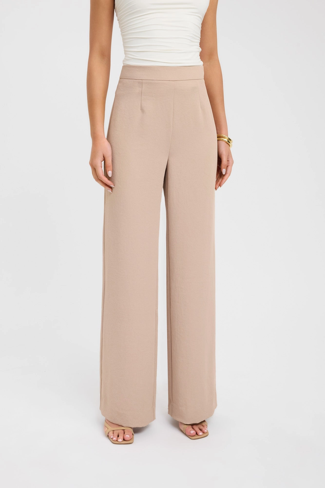 Oyster Pants Cropped hem