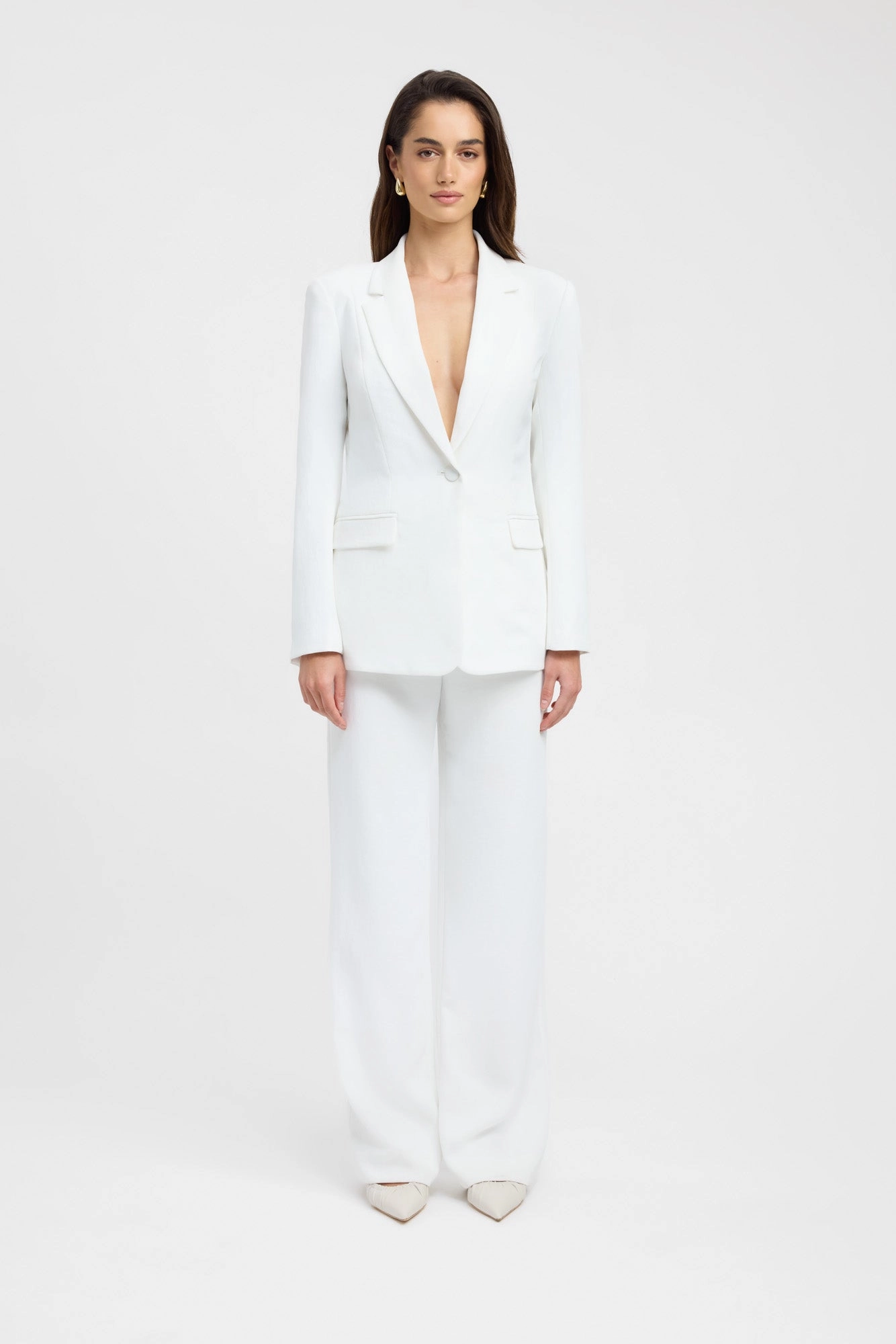 Ultimate Jacket Breathable Mesh Panels Oyster Suit Blazer