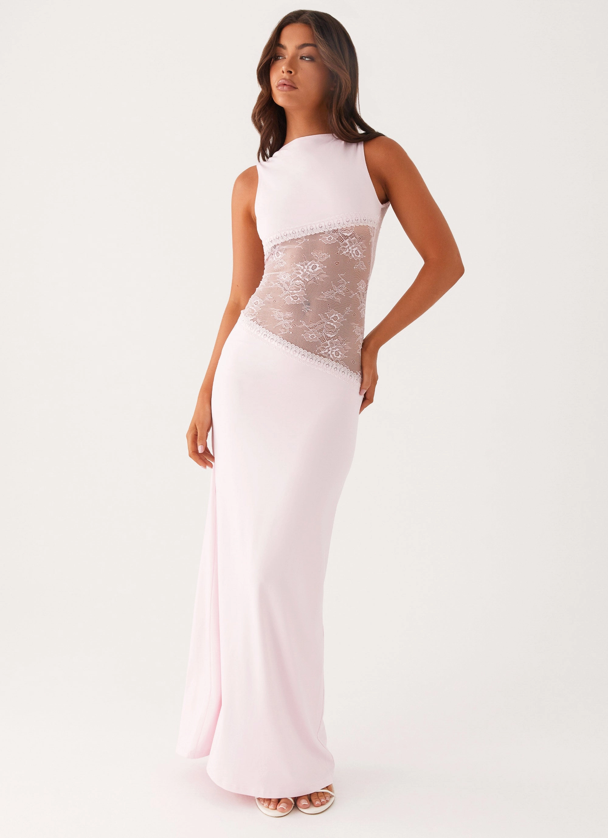 Natural Style Lucinda Maxi Dress - Pink