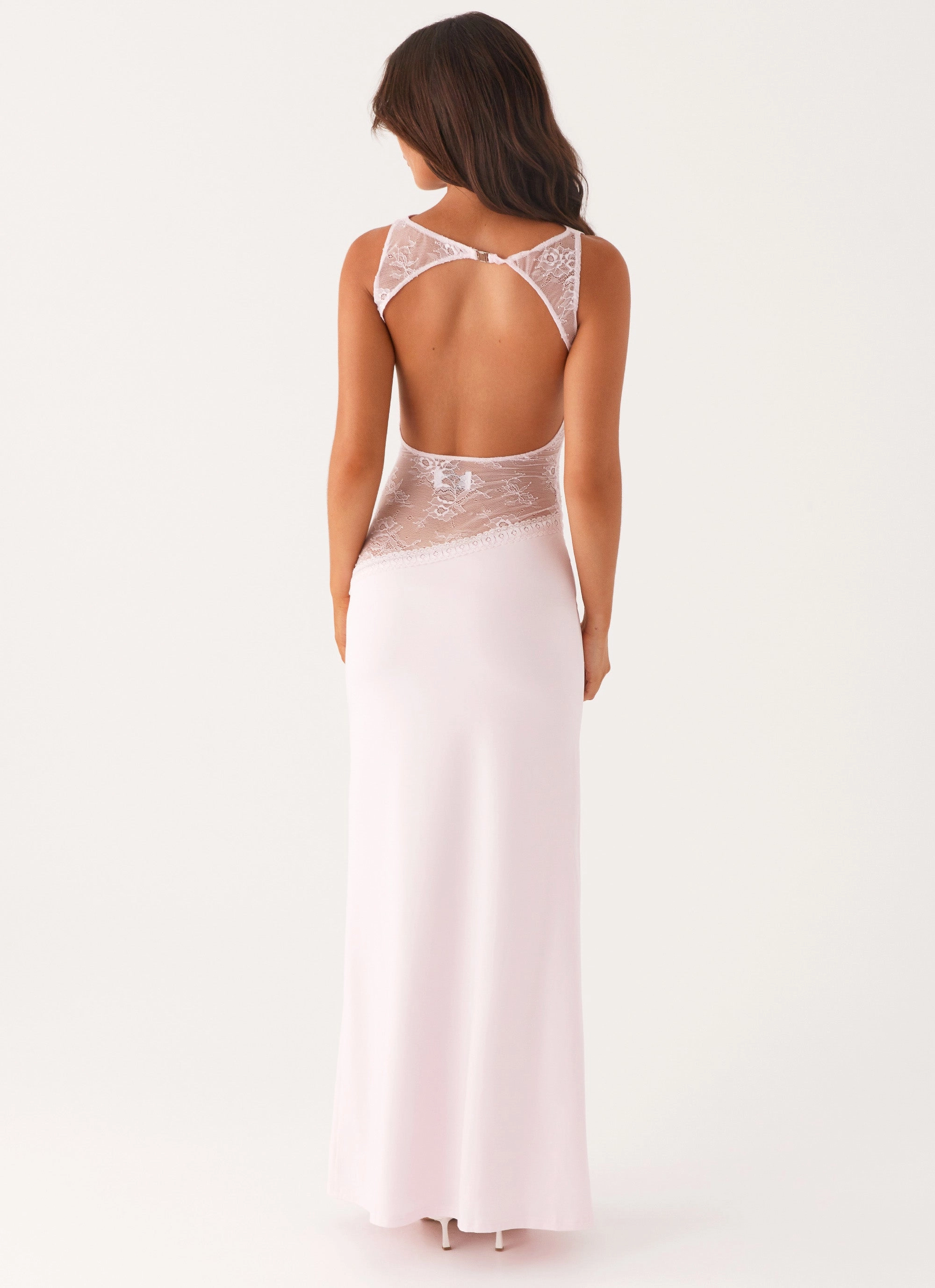 Lucinda Maxi Dress - Pink Rose Soft
