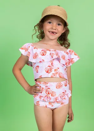 Painted Clams | Mini Ruffled Around Top