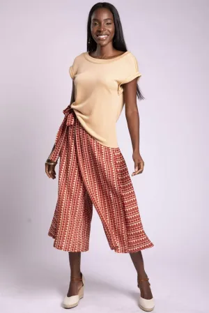 Palazzo Pants - Senegal Soft Fabric Palazzo Pants - Senegal Linen blend FadeResistantTreatment