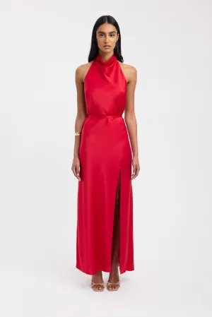 Palermo Halter Maxi Dress Bold Outfit Simple Flow Palermo Halter Maxi Dress