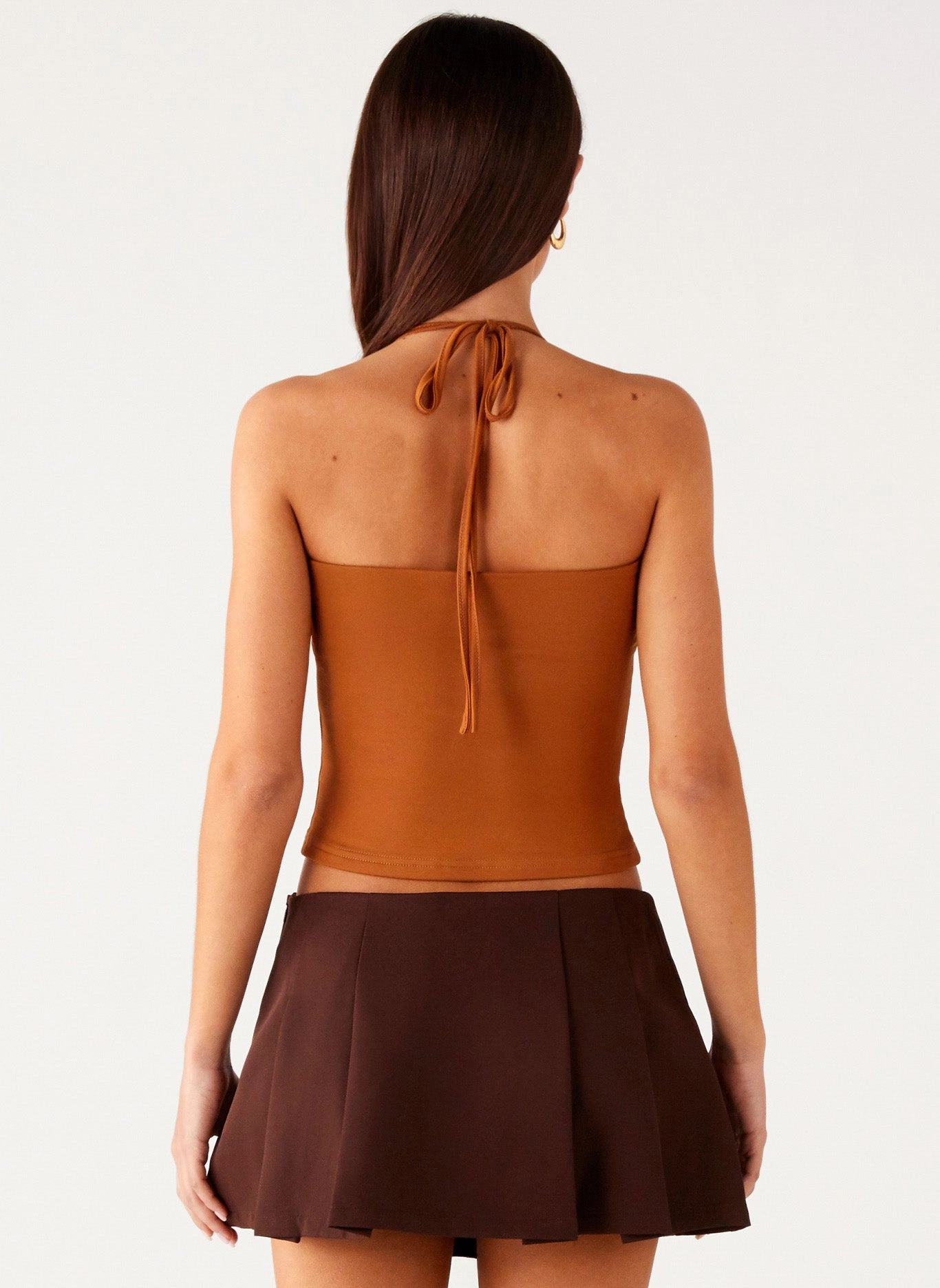 Minimalist Cuff Palm Beach Top - Tan