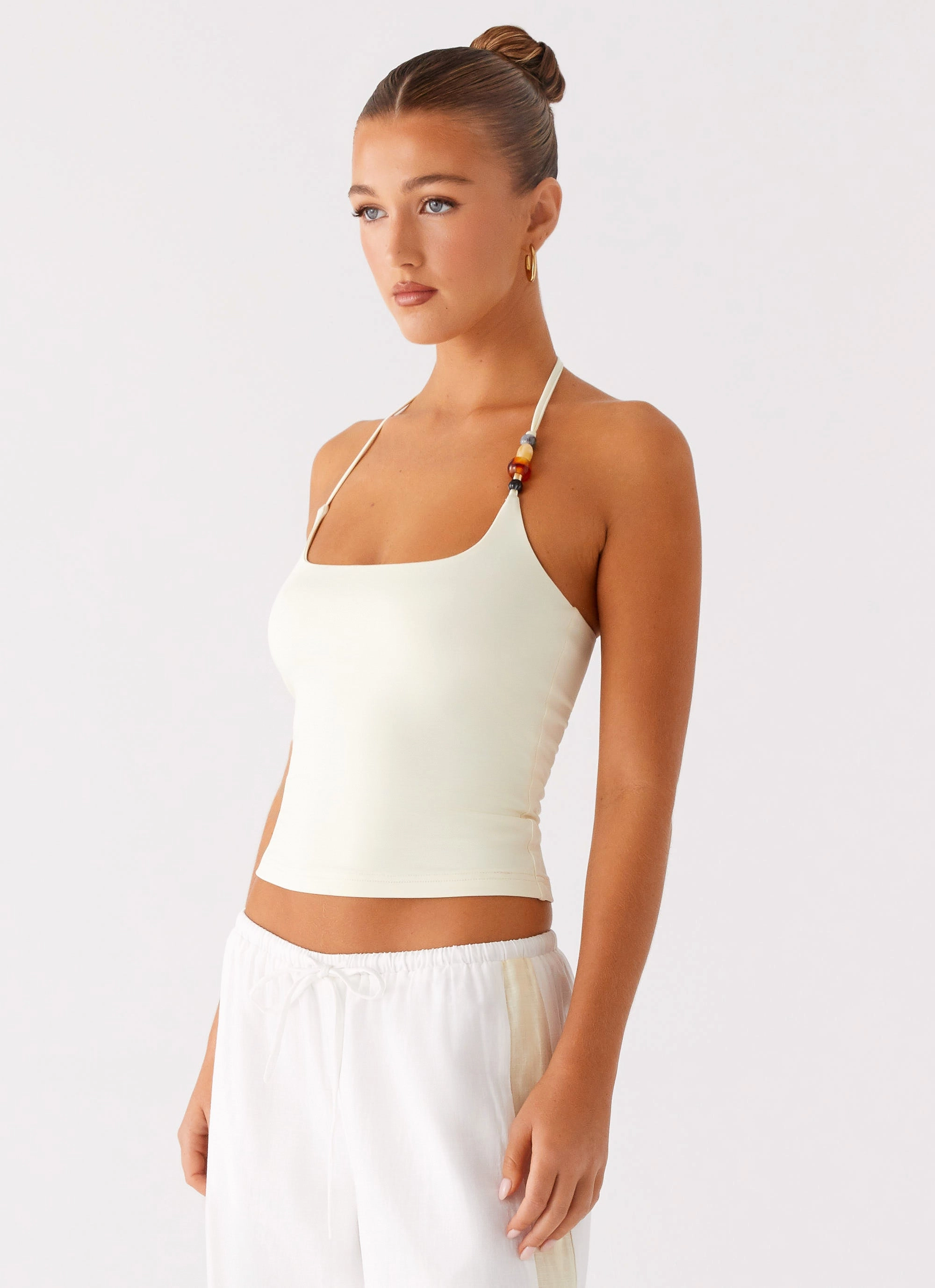 Palm Beach Top - Yellow Versatile Layering Piece