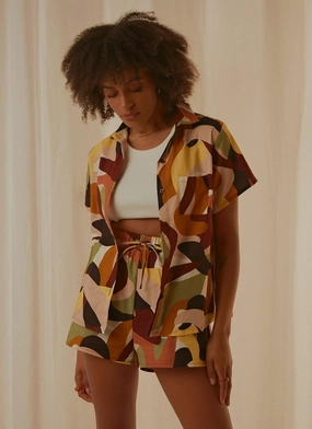 Paloma Shirt - Tropicola Modular Attachment System Versatile Layering Cut Hot Weather Paloma Shirt - Tropicola