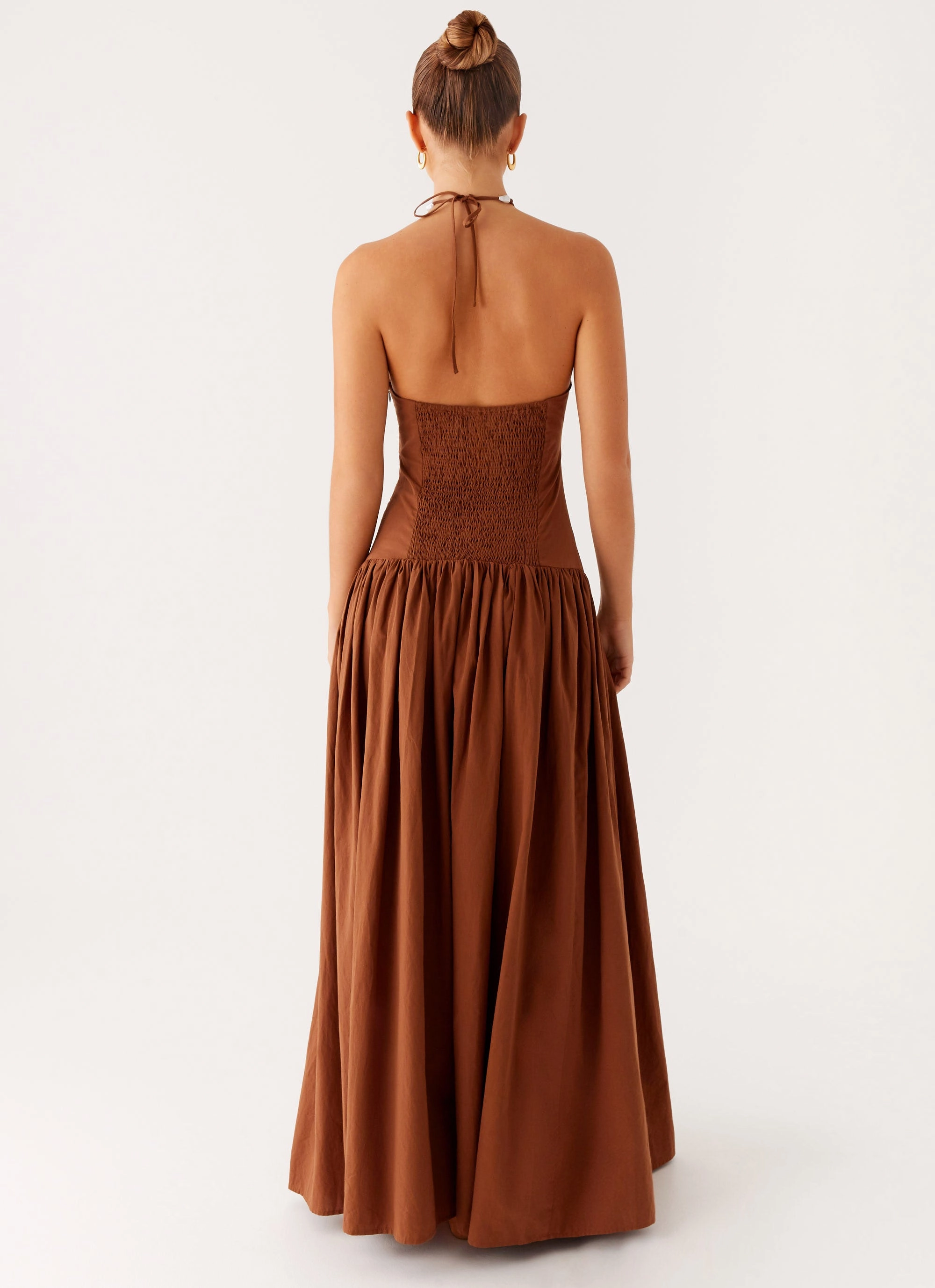 Paltrow Maxi Dress - Chocolate Street Style Artisanal-Detail