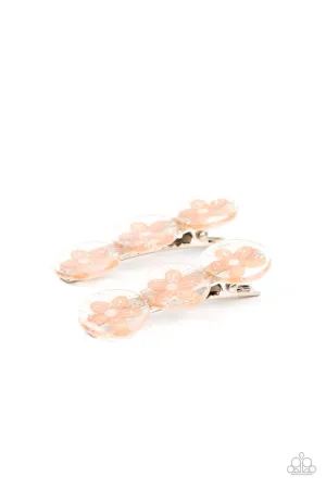 Paparazzi Hair Accessories ~ Pamper Me in Posies - Orange