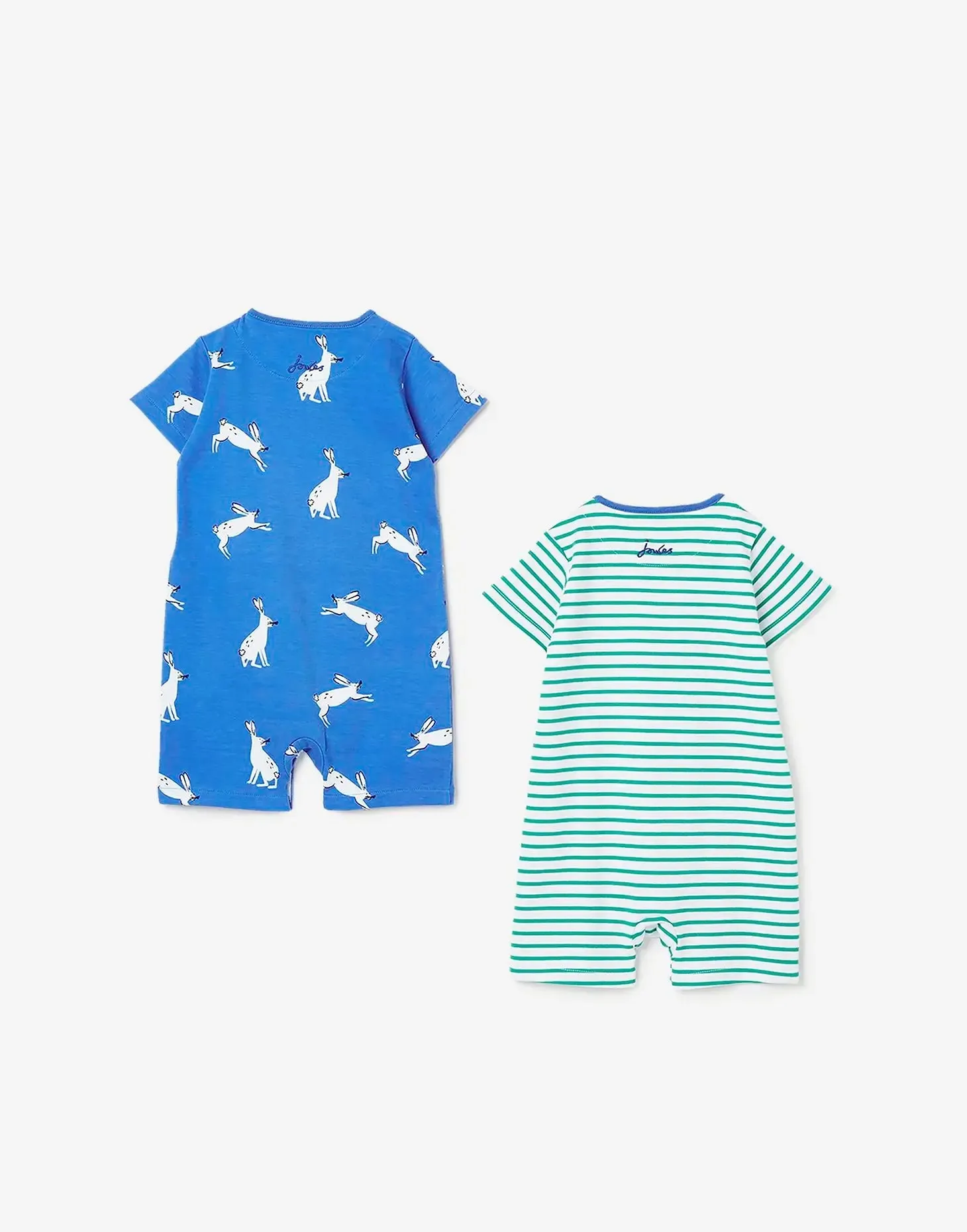 Patch Organically Grown Cotton 2 Pack Rompers | Joules