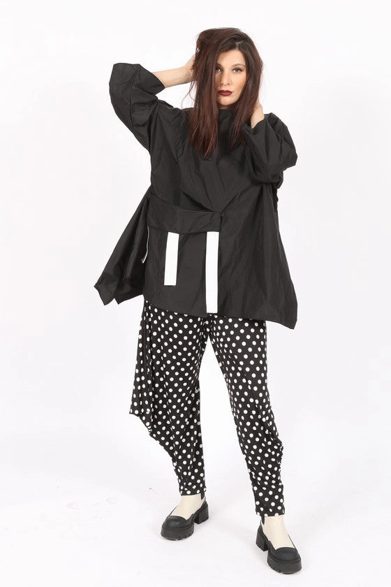 Layered Sleeve Breathable Mesh Insert PCT50 Parachute Top