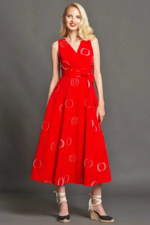 Perfect Look Wear Masha Dress - Ruby Woo Masha Dress - Ruby Woo Mood Glow