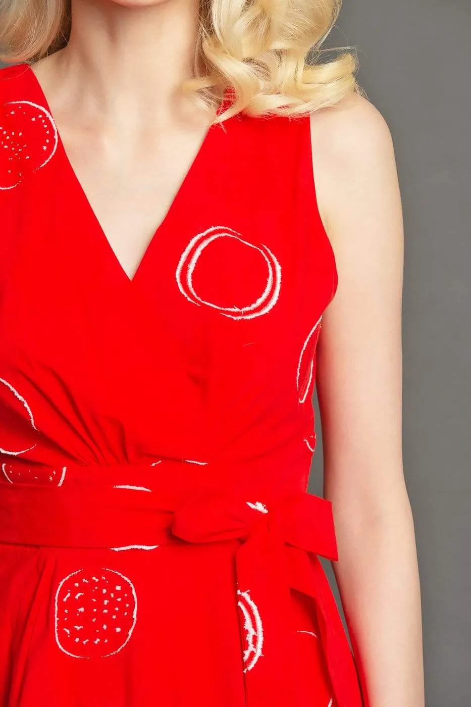 Masha Dress - Ruby Woo Relax Piece